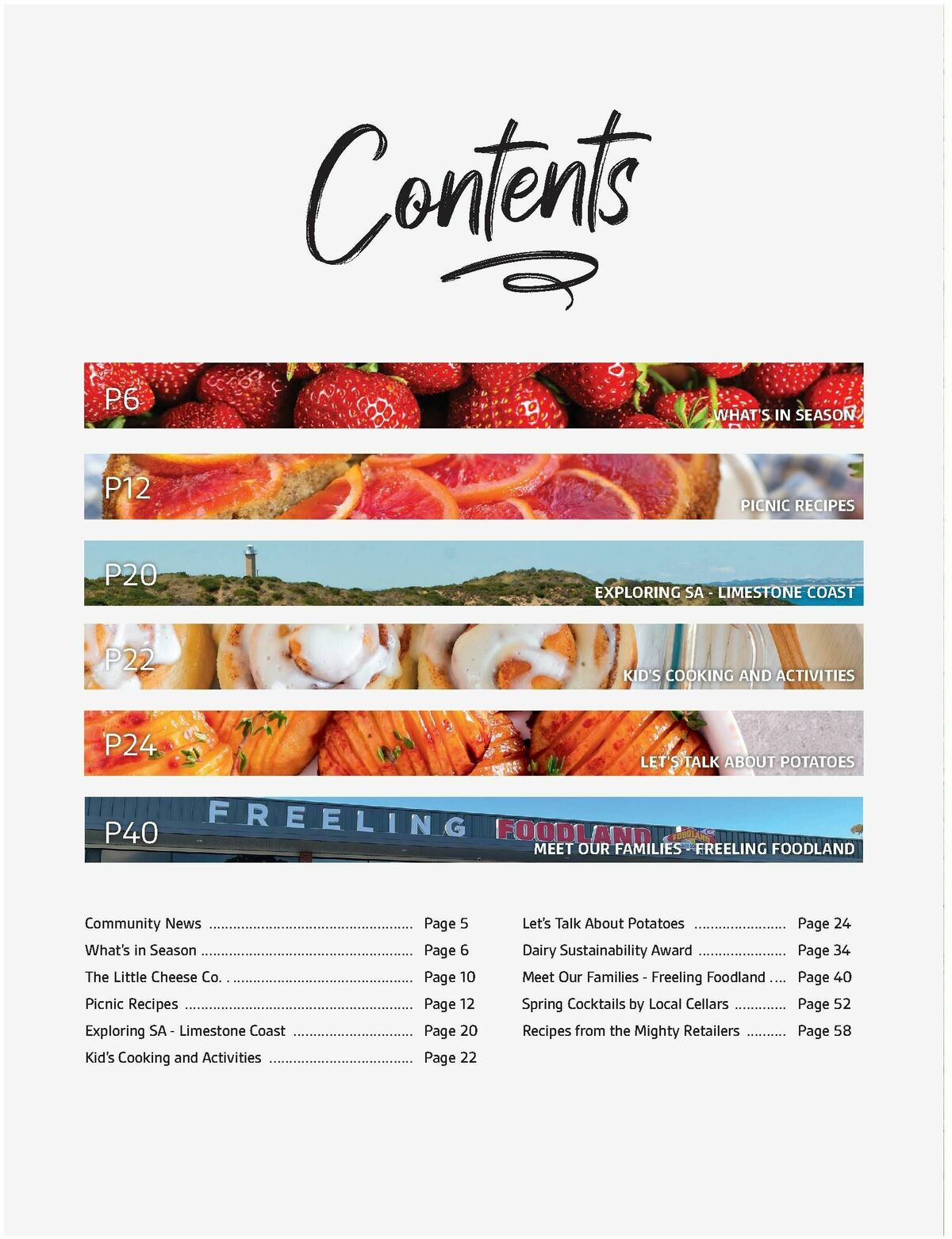 Foodland Magazine Spring Catalogues from 1 September