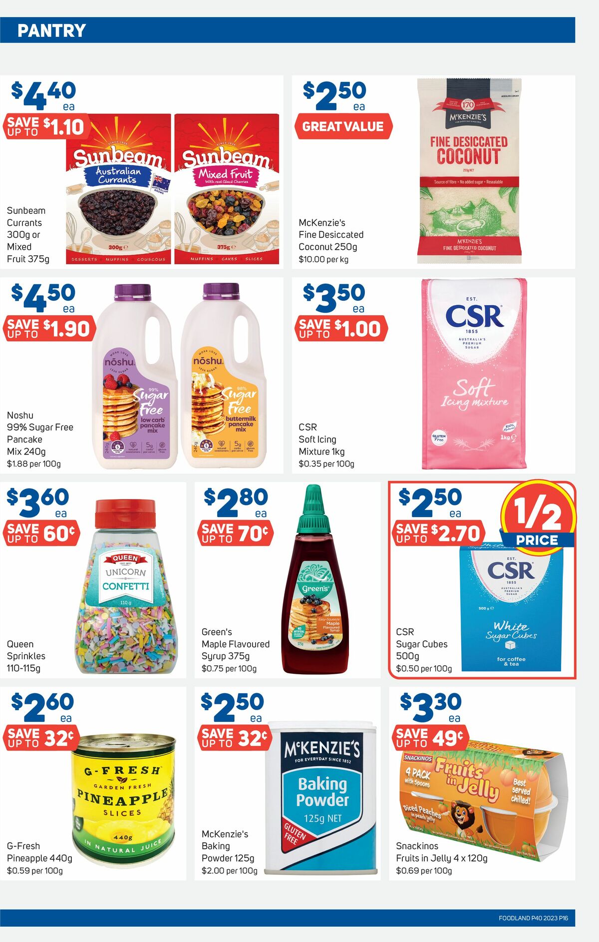 Foodland Catalogues from 4 October