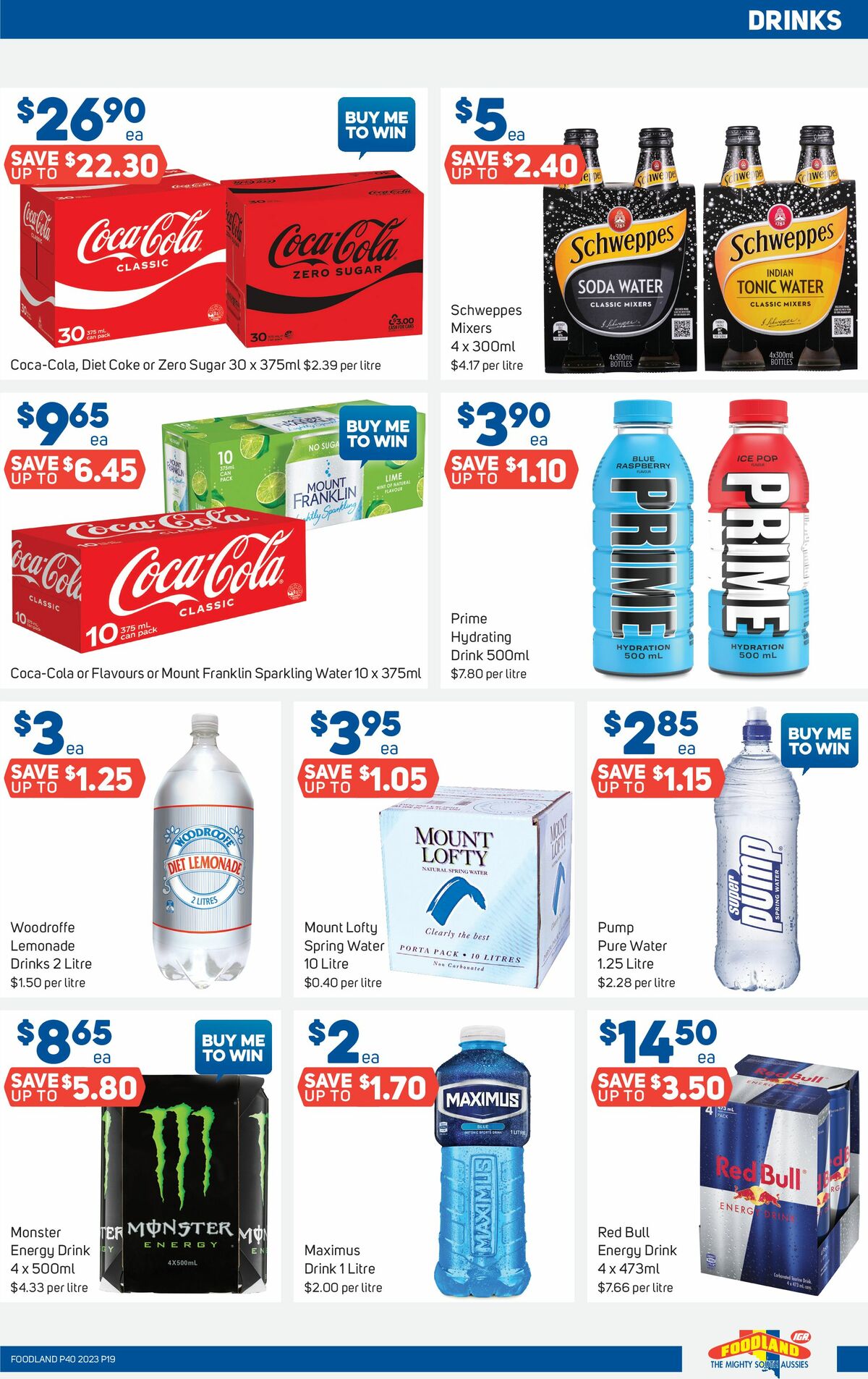 Foodland Catalogues from 4 October