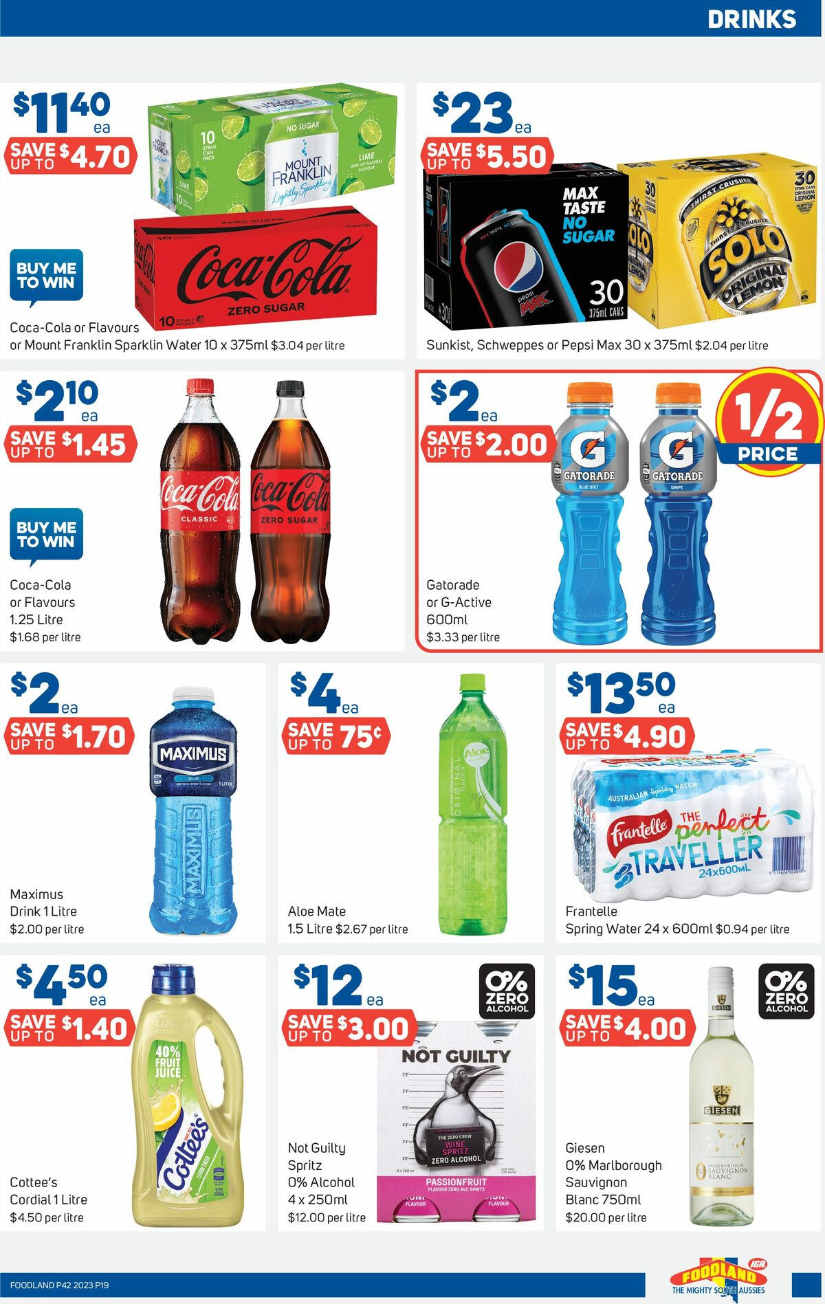 Foodland Catalogues from 18 October