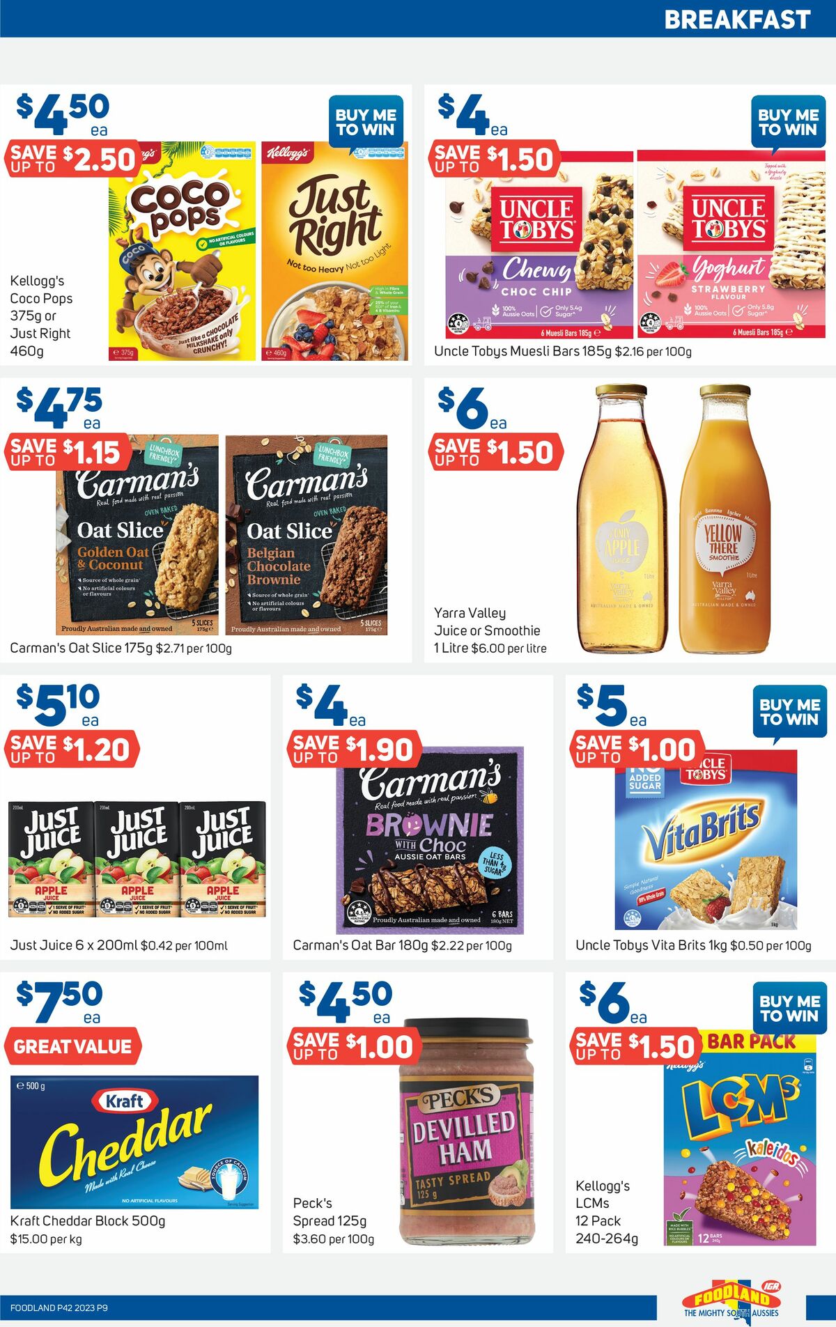 Foodland Catalogues from 18 October