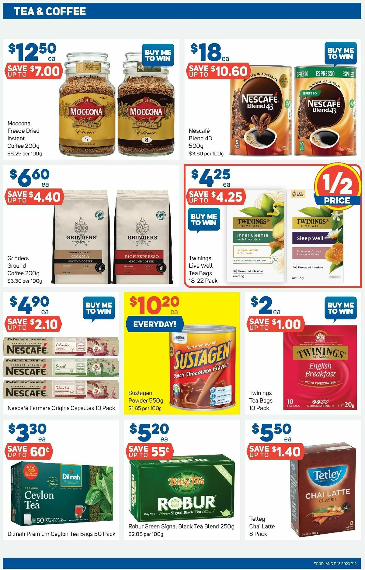 Foodland Catalogues from 25 October