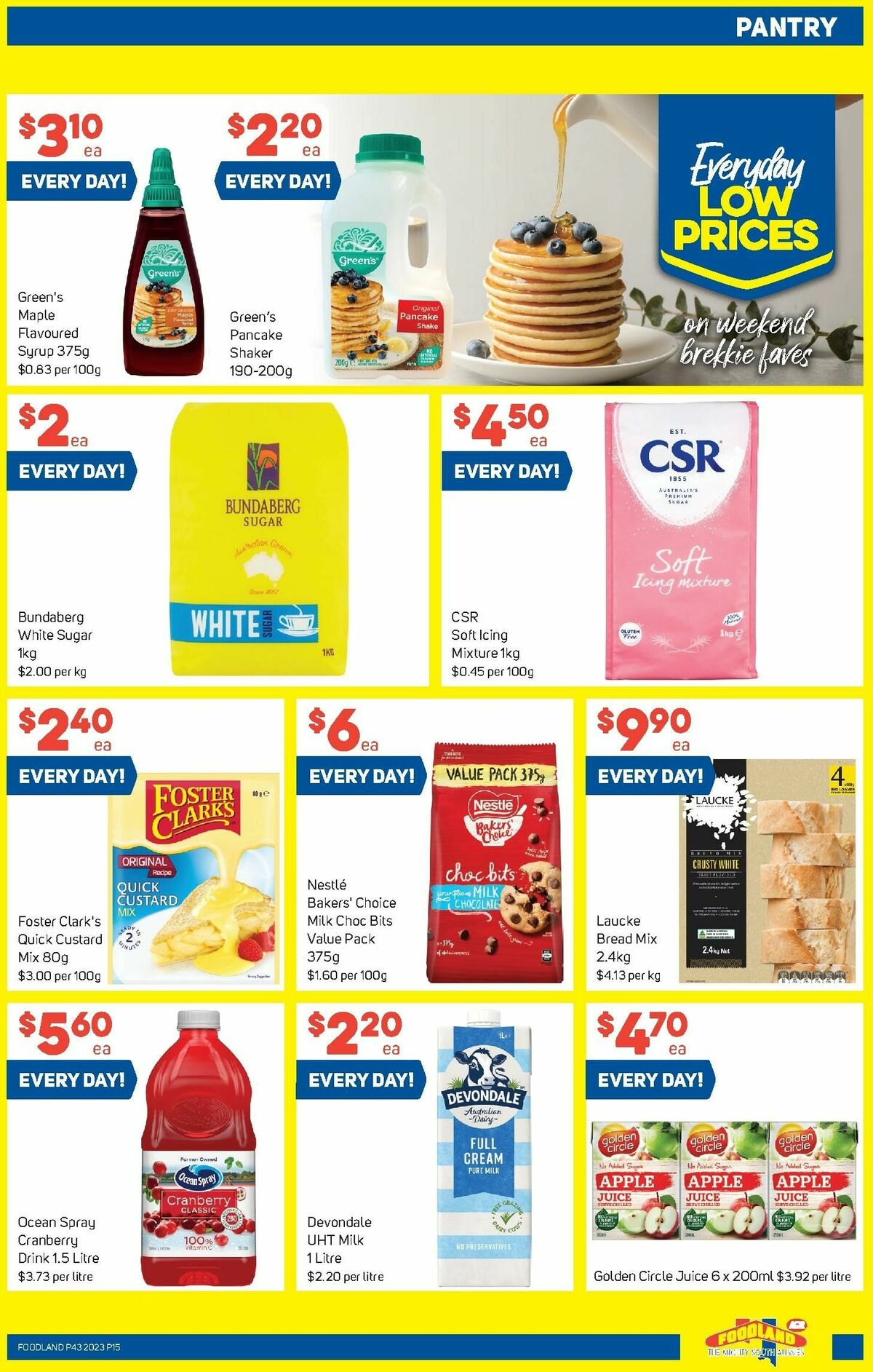 Foodland Catalogues from 25 October