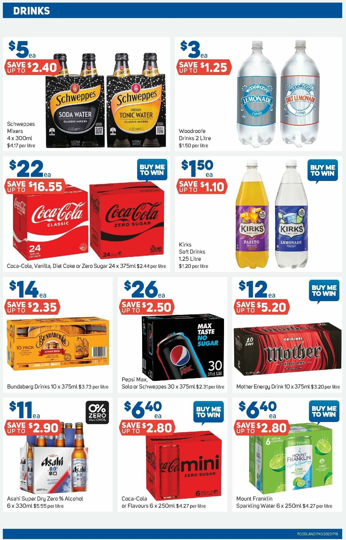 Foodland Catalogues from 25 October