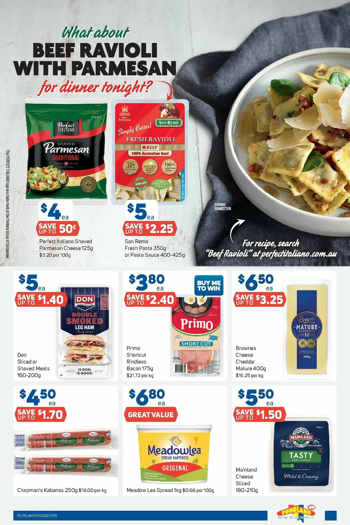 Foodland Catalogues from 25 October