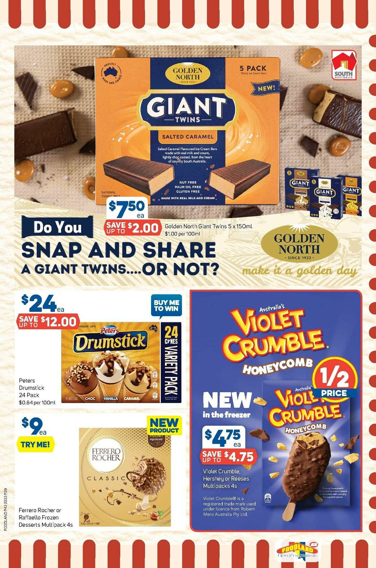 Foodland Catalogues from 25 October