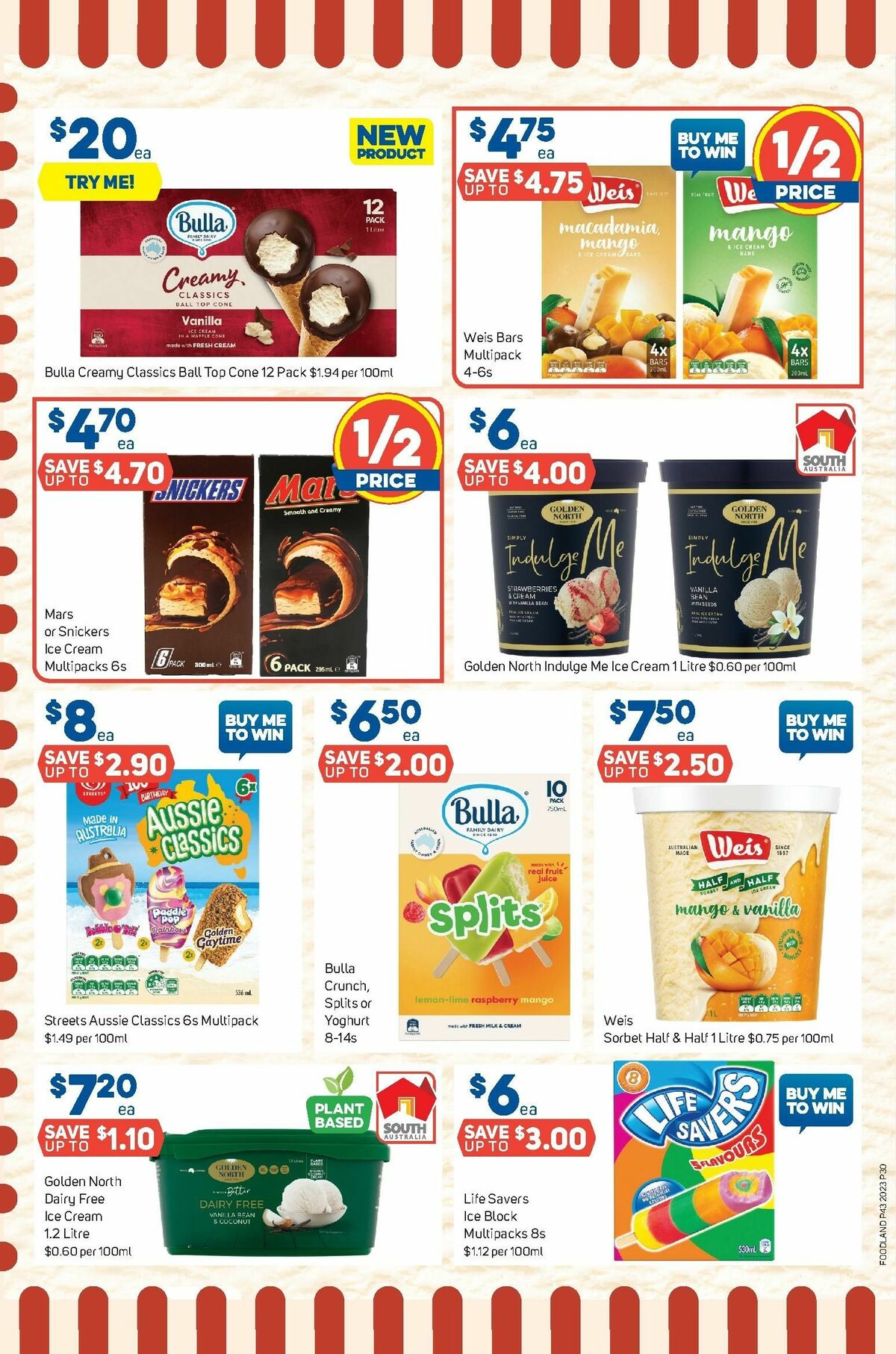 Foodland Catalogues from 25 October