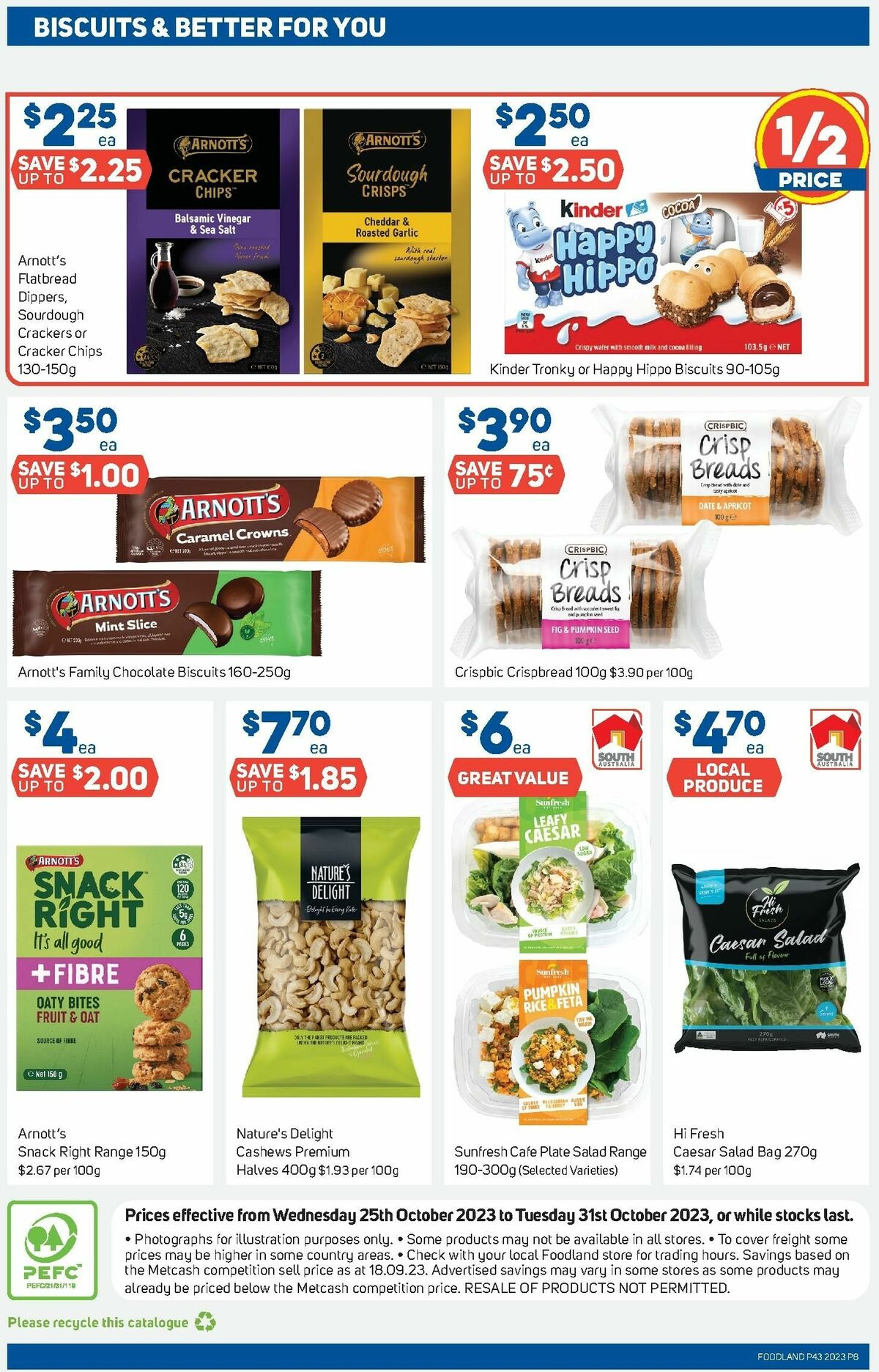 Foodland Catalogues from 25 October