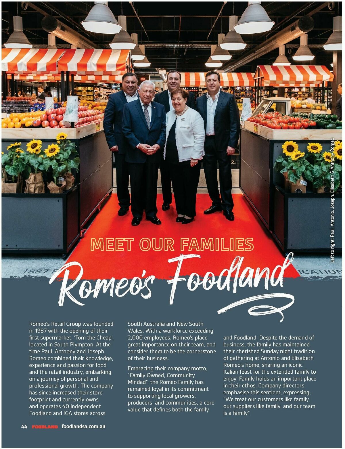 Foodland Magazine Summer Catalogues from 1 December