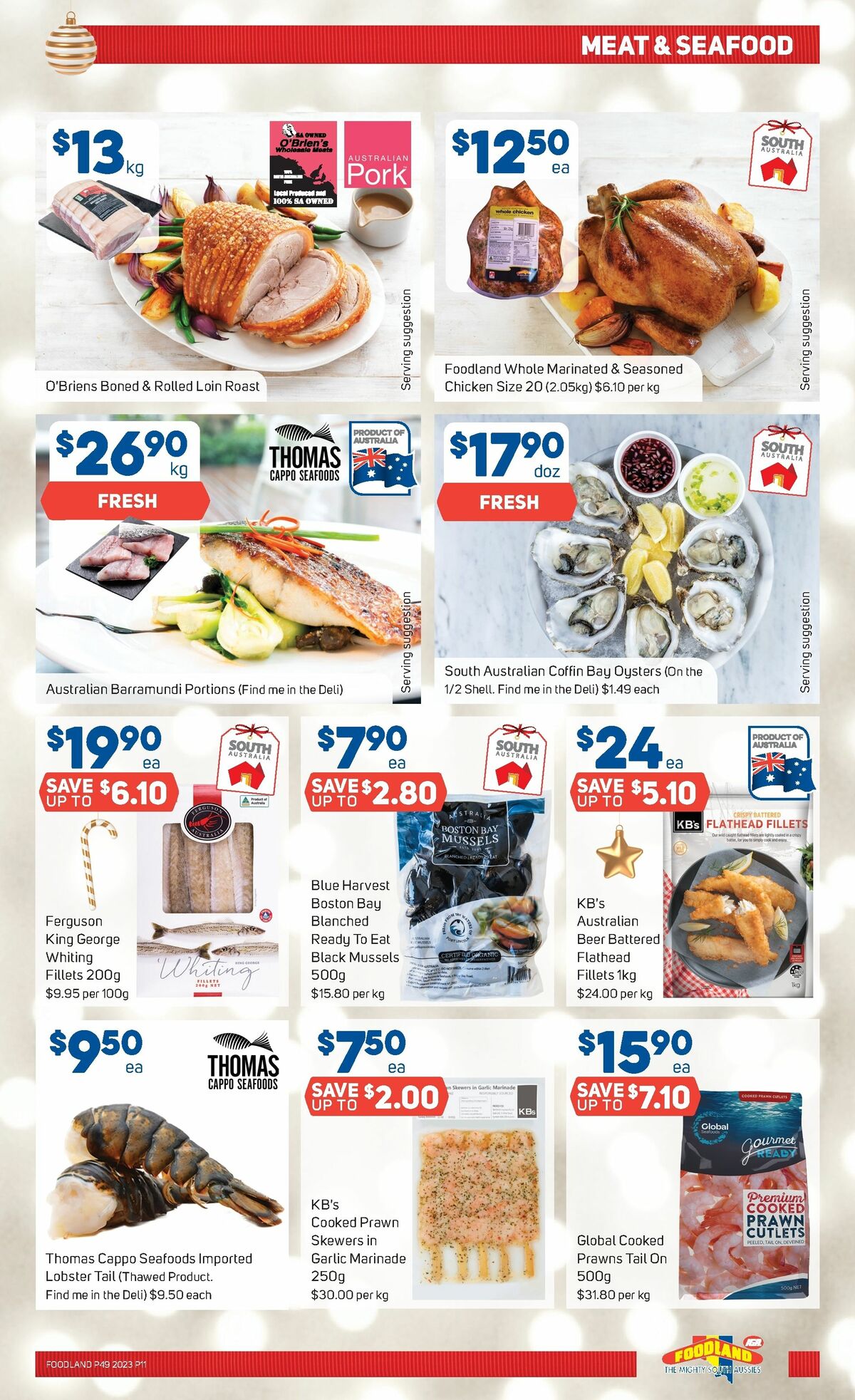 Foodland Catalogues from 6 December