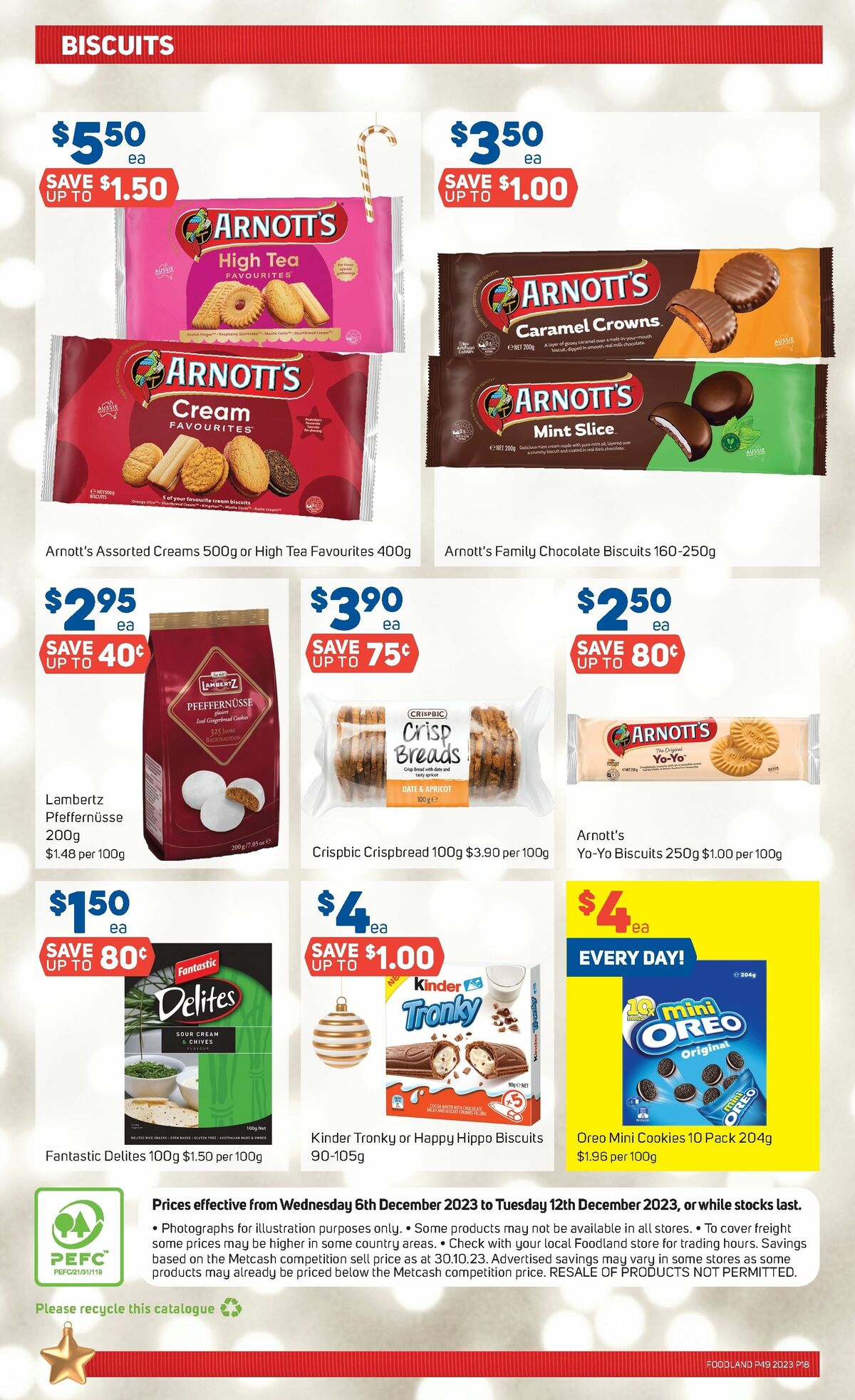 Foodland Catalogues from 6 December