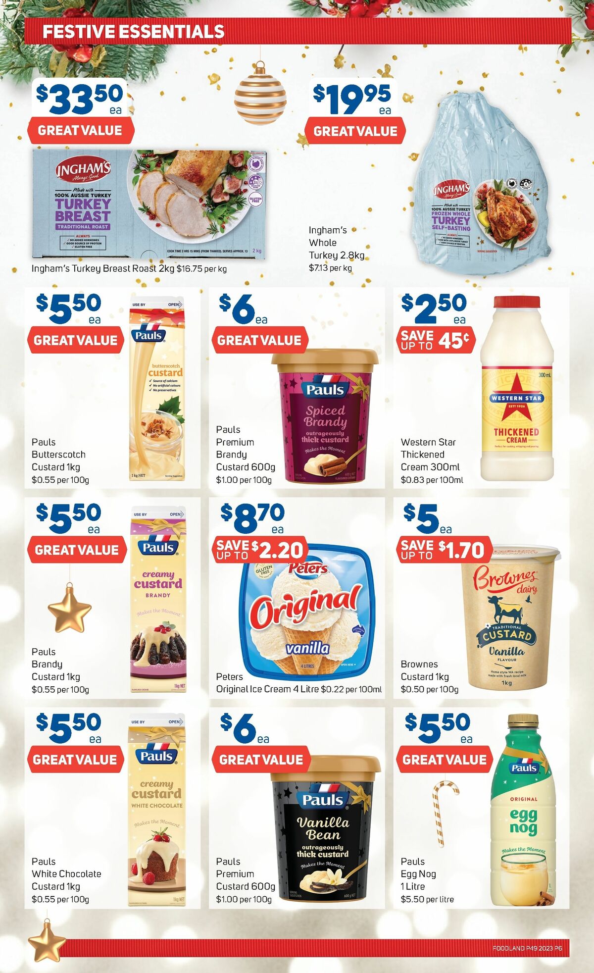 Foodland Catalogues from 6 December