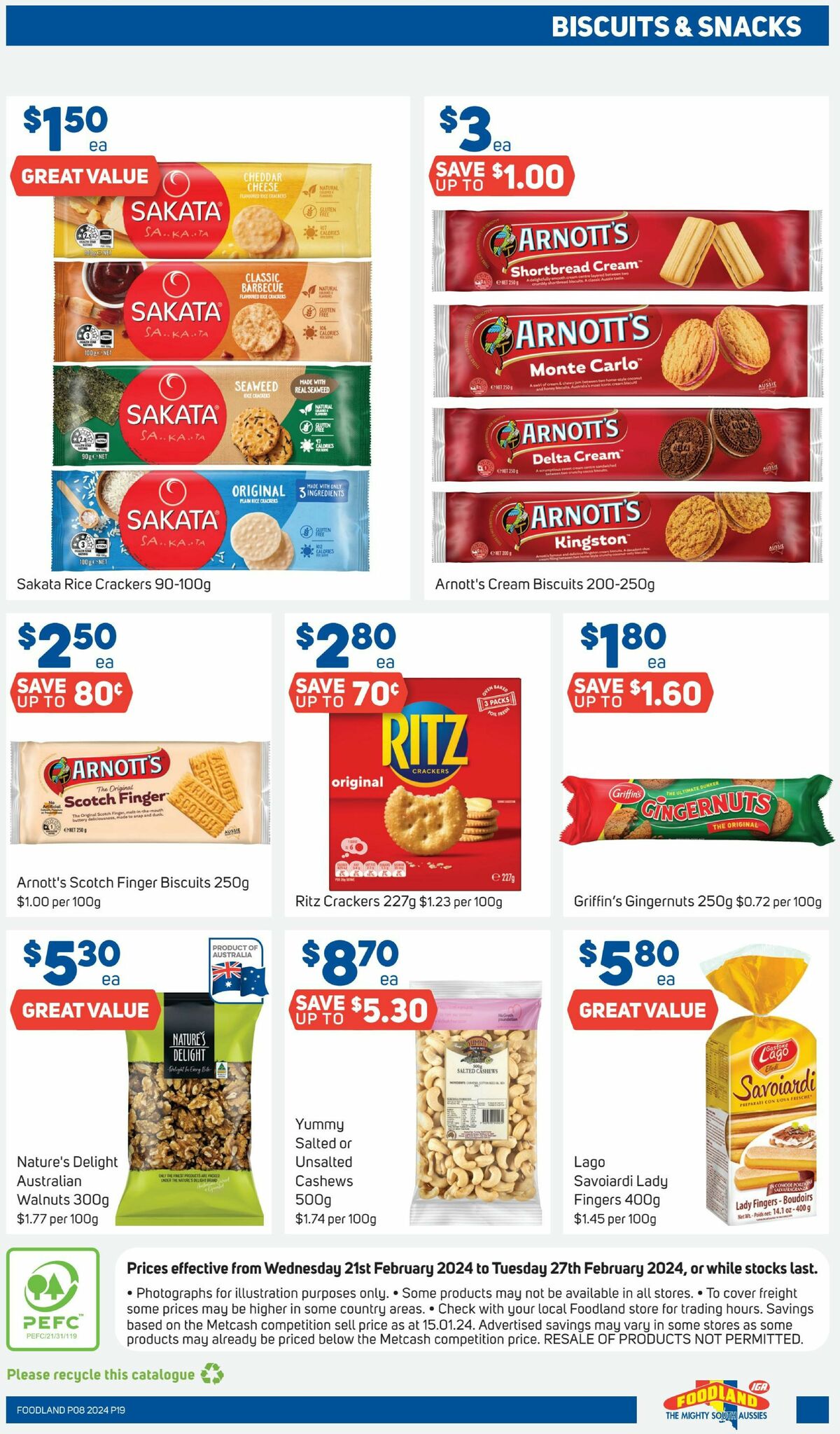 Foodland Catalogues from 21 February