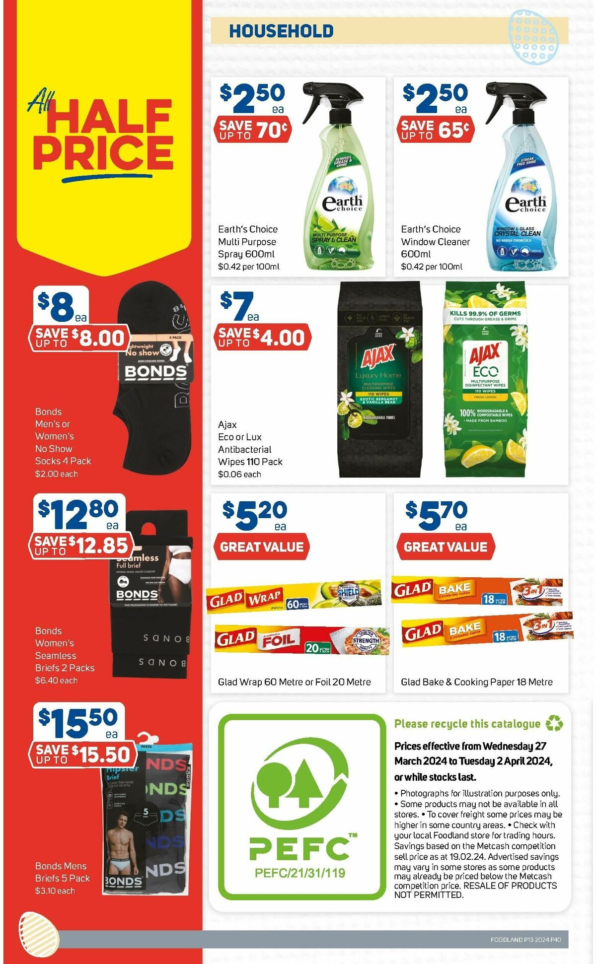 Foodland Catalogues from 27 March