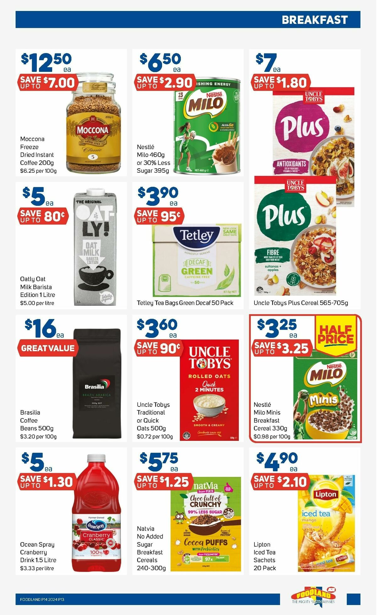 Foodland Catalogues from 3 April