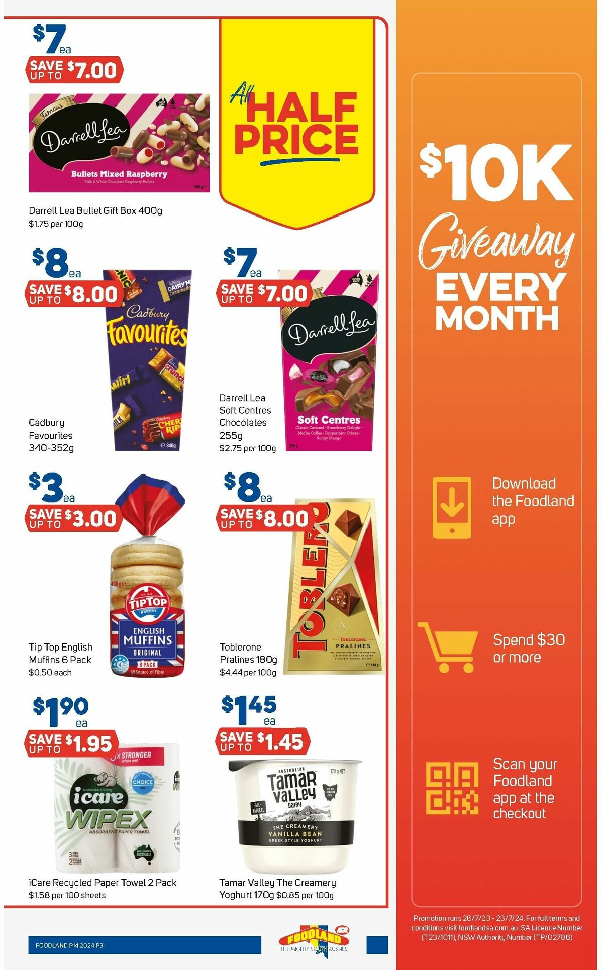 Foodland Catalogues from 3 April