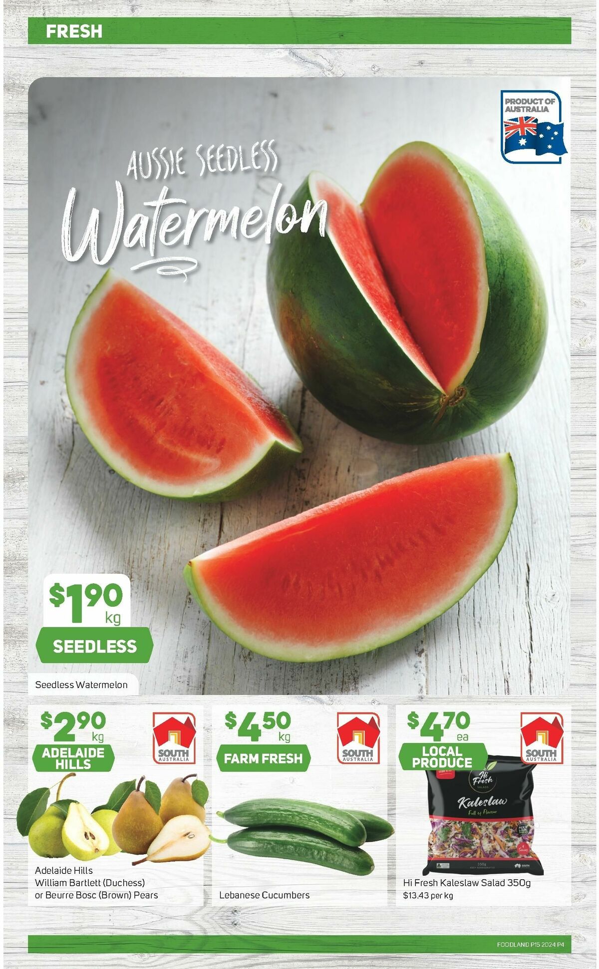 Foodland Catalogues from 10 April