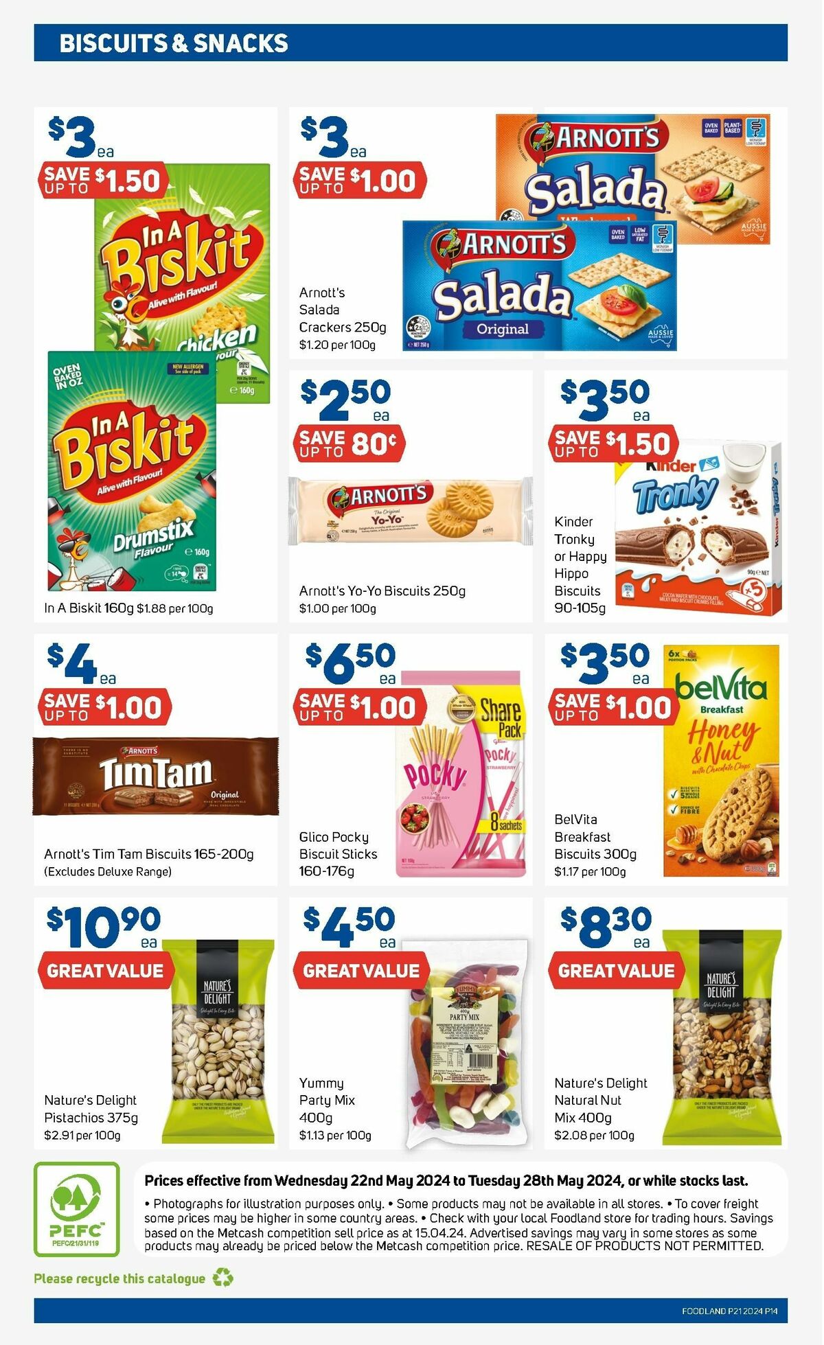 Foodland Catalogues from 22 May