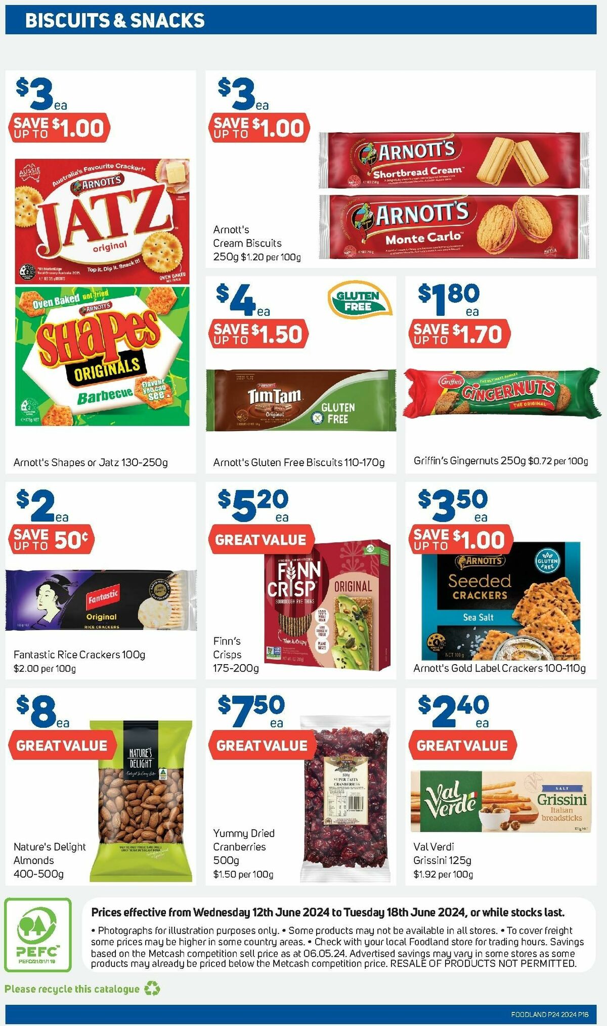 Foodland Catalogues from 12 June