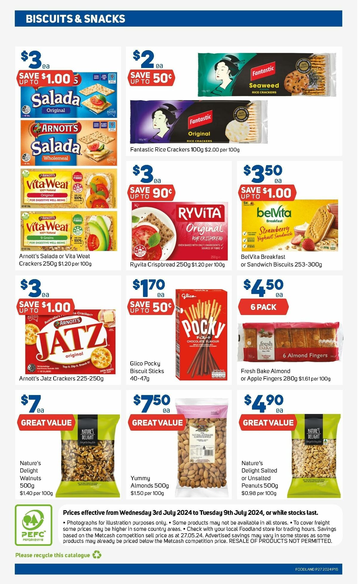 Foodland Catalogues from 3 July