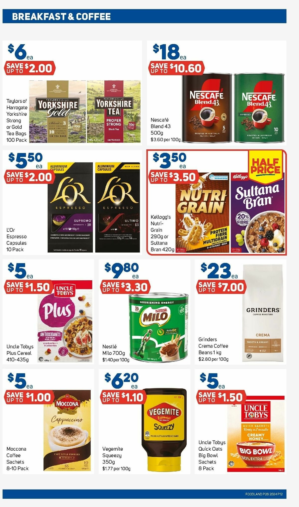 Foodland Catalogues from 10 July