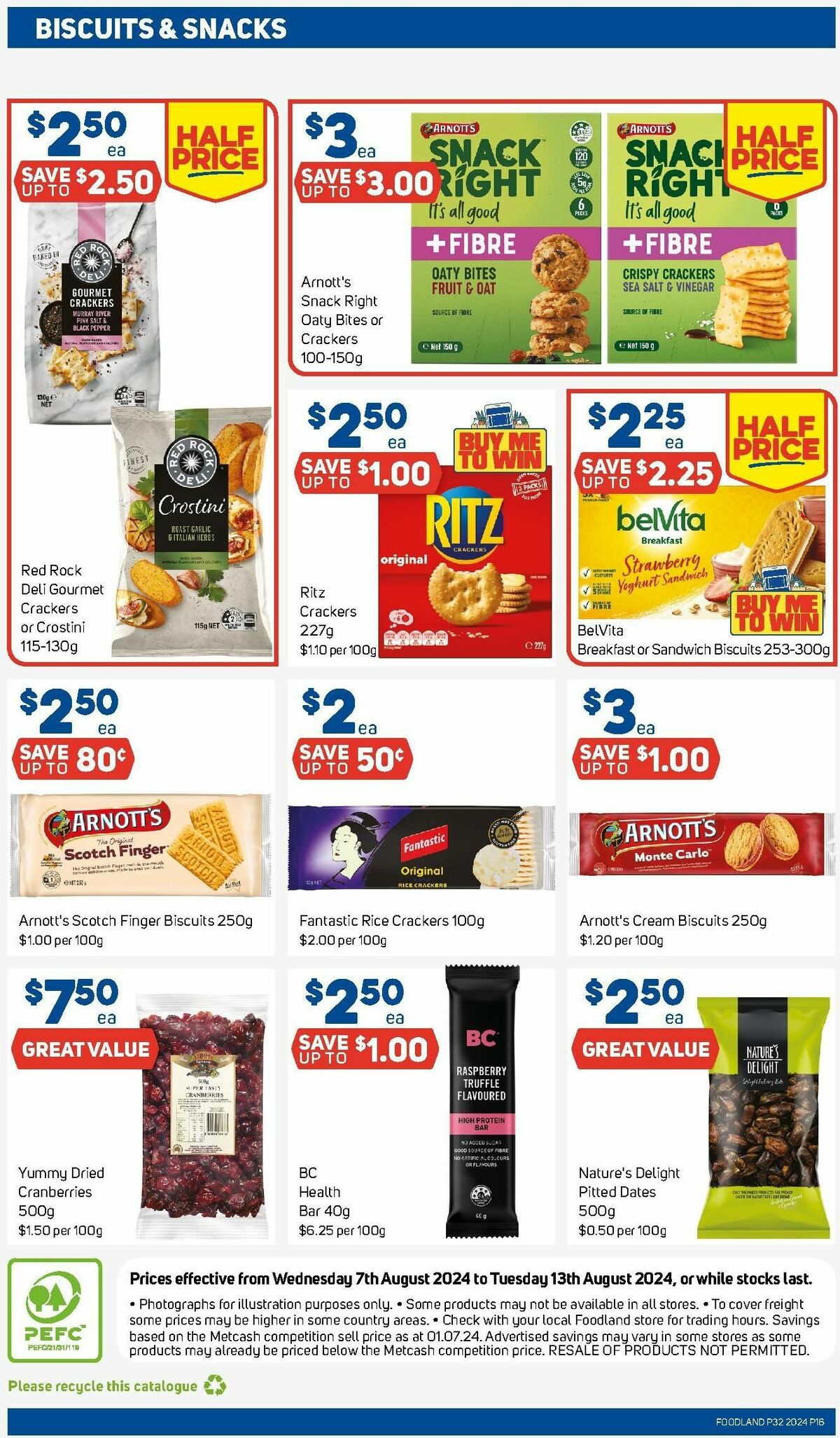 Foodland Catalogues from 7 August