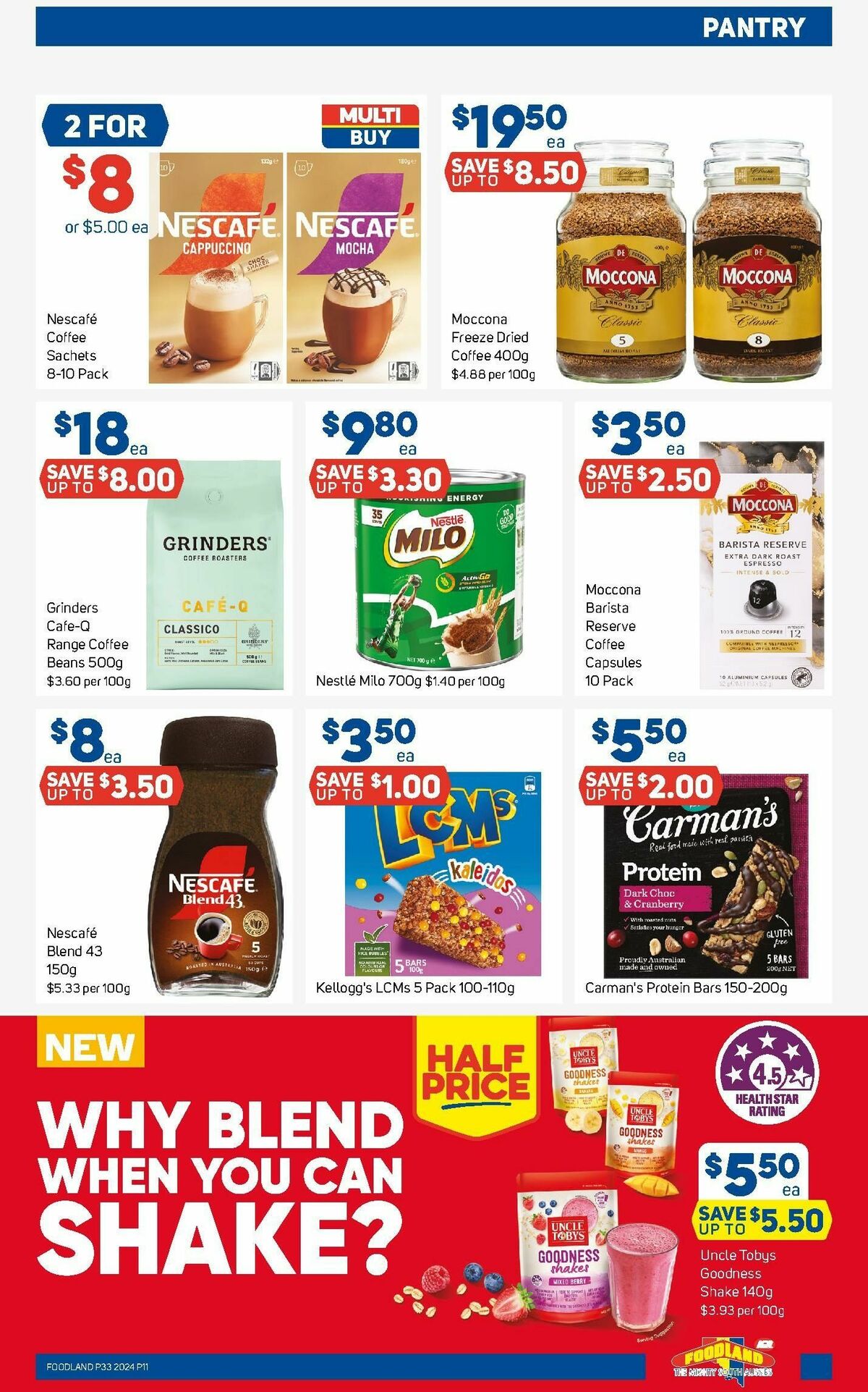 Foodland Catalogues from 14 August