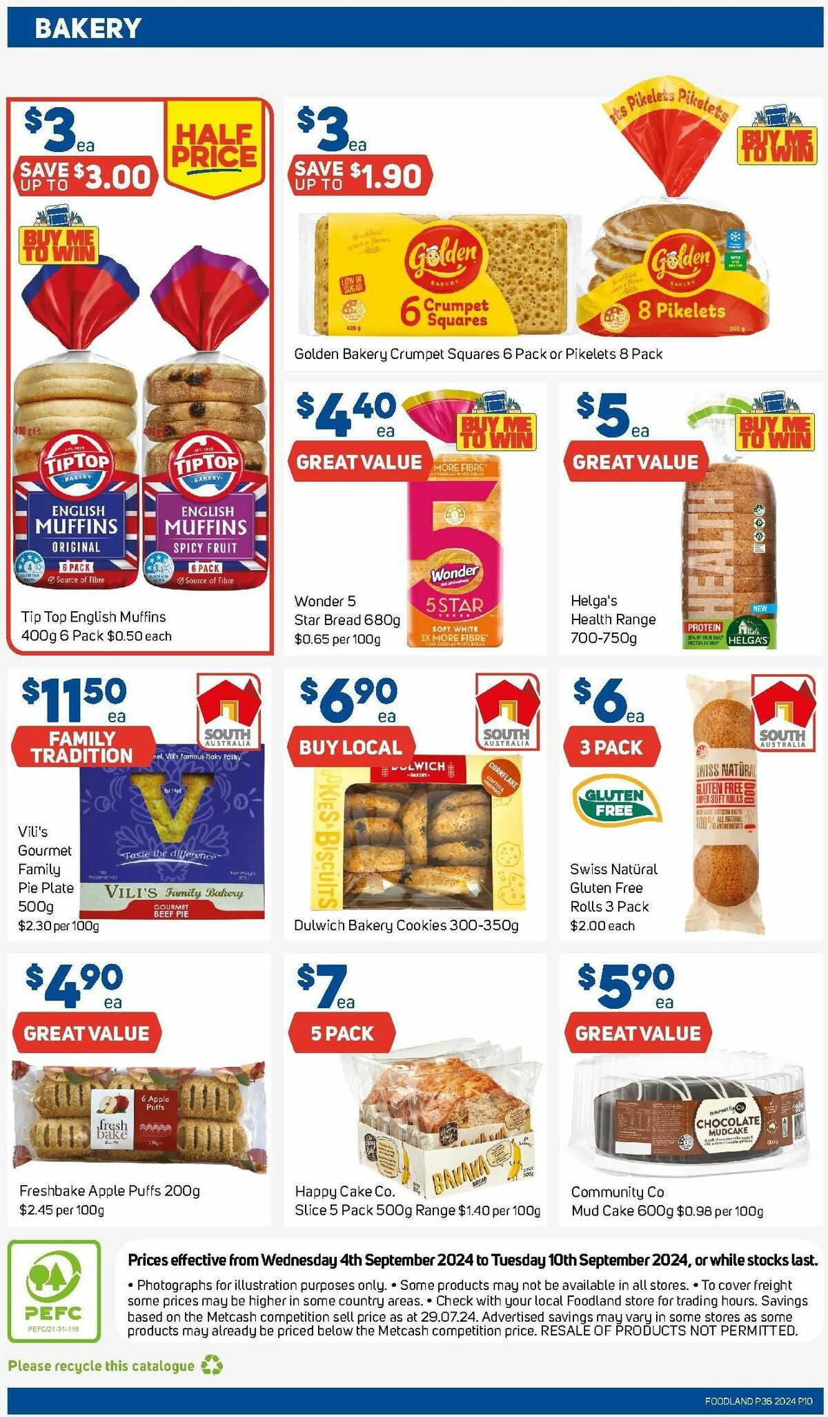 Foodland Catalogues from 4 September