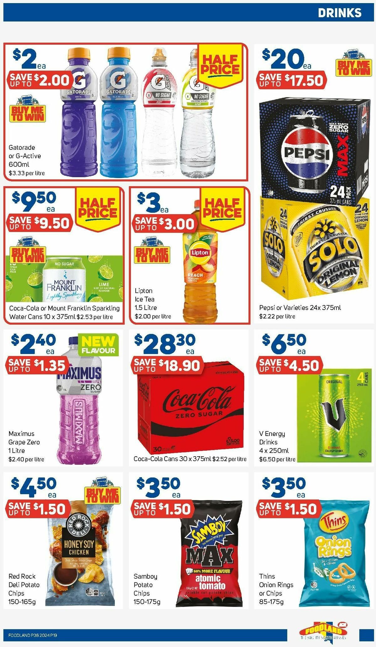 Foodland Catalogues from 4 September