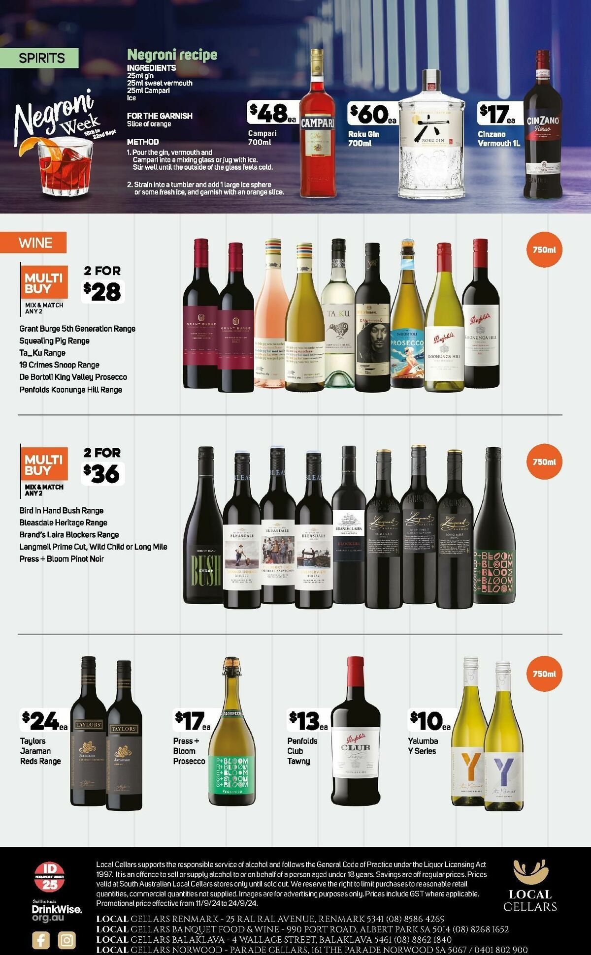 Foodland Catalogues from 18 September