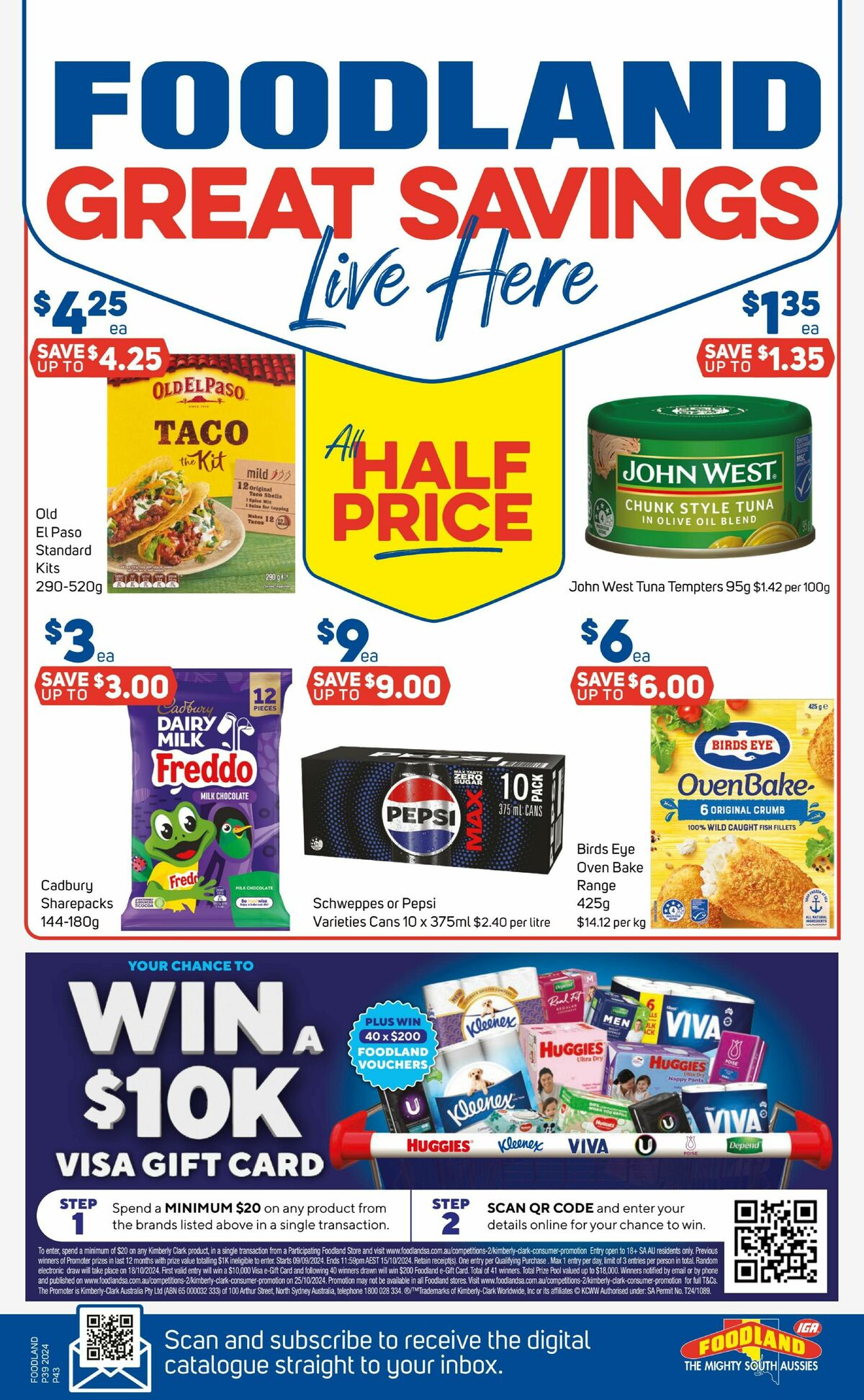 Foodland Catalogues from 25 September