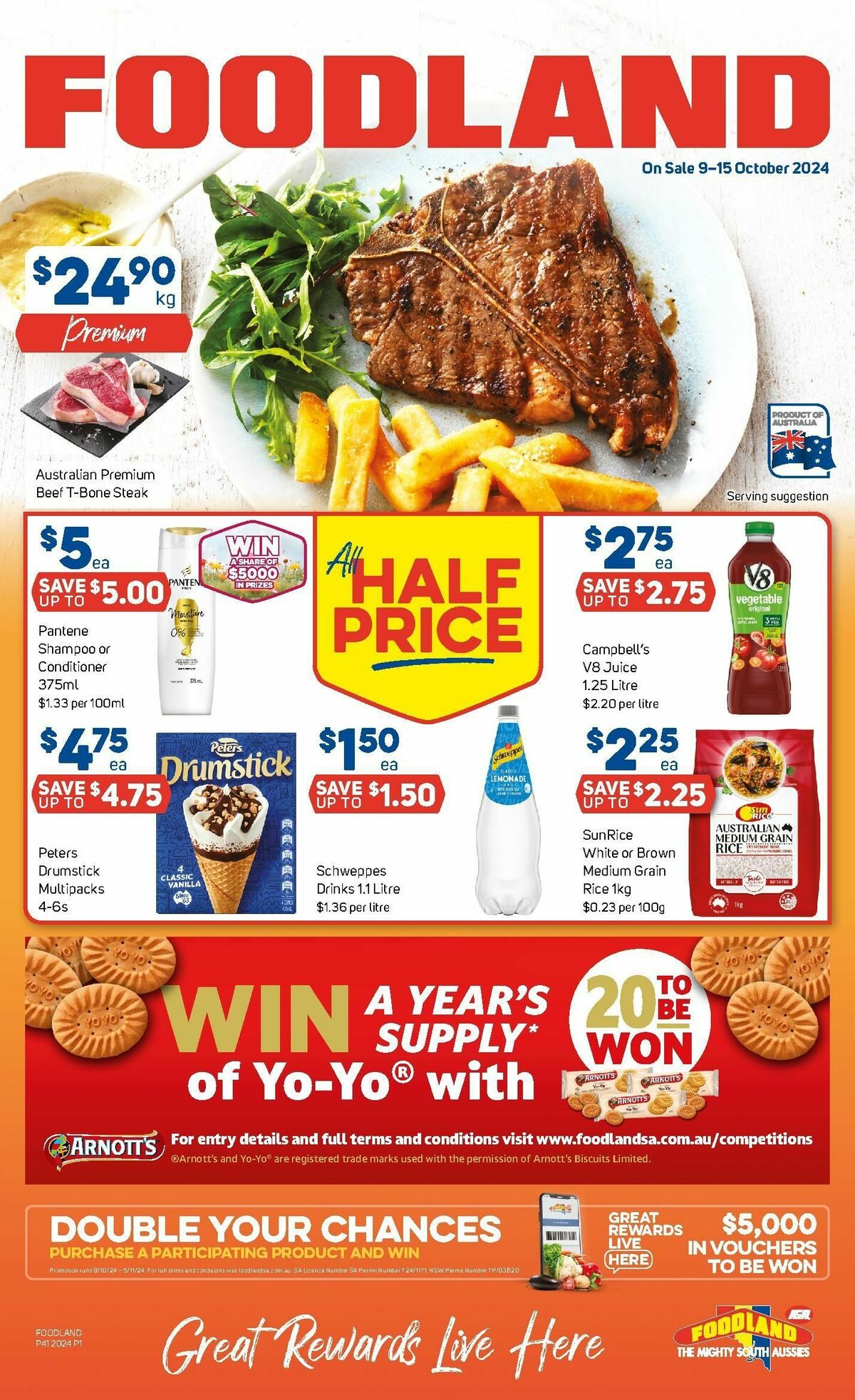 Foodland Catalogues from 9 October