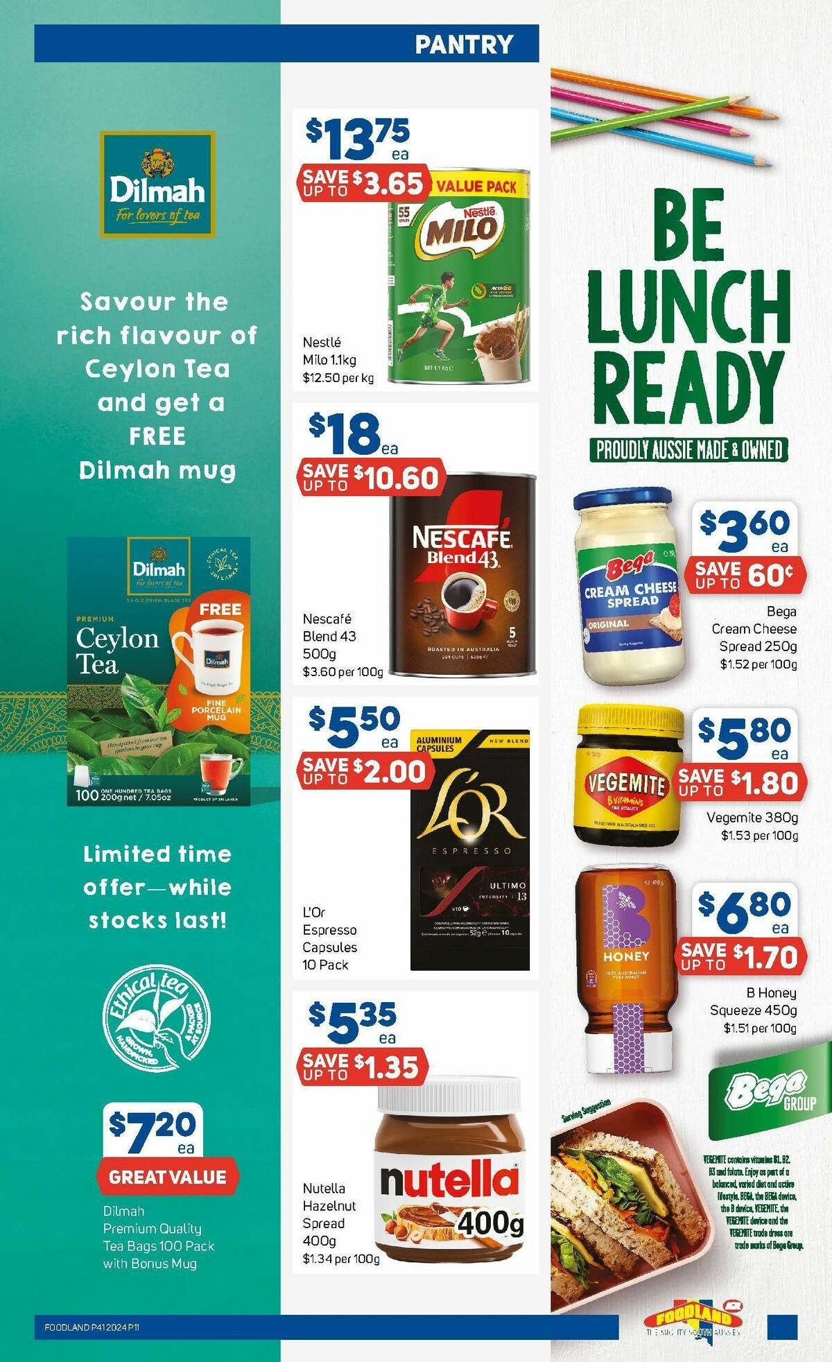 Foodland Catalogues from 9 October