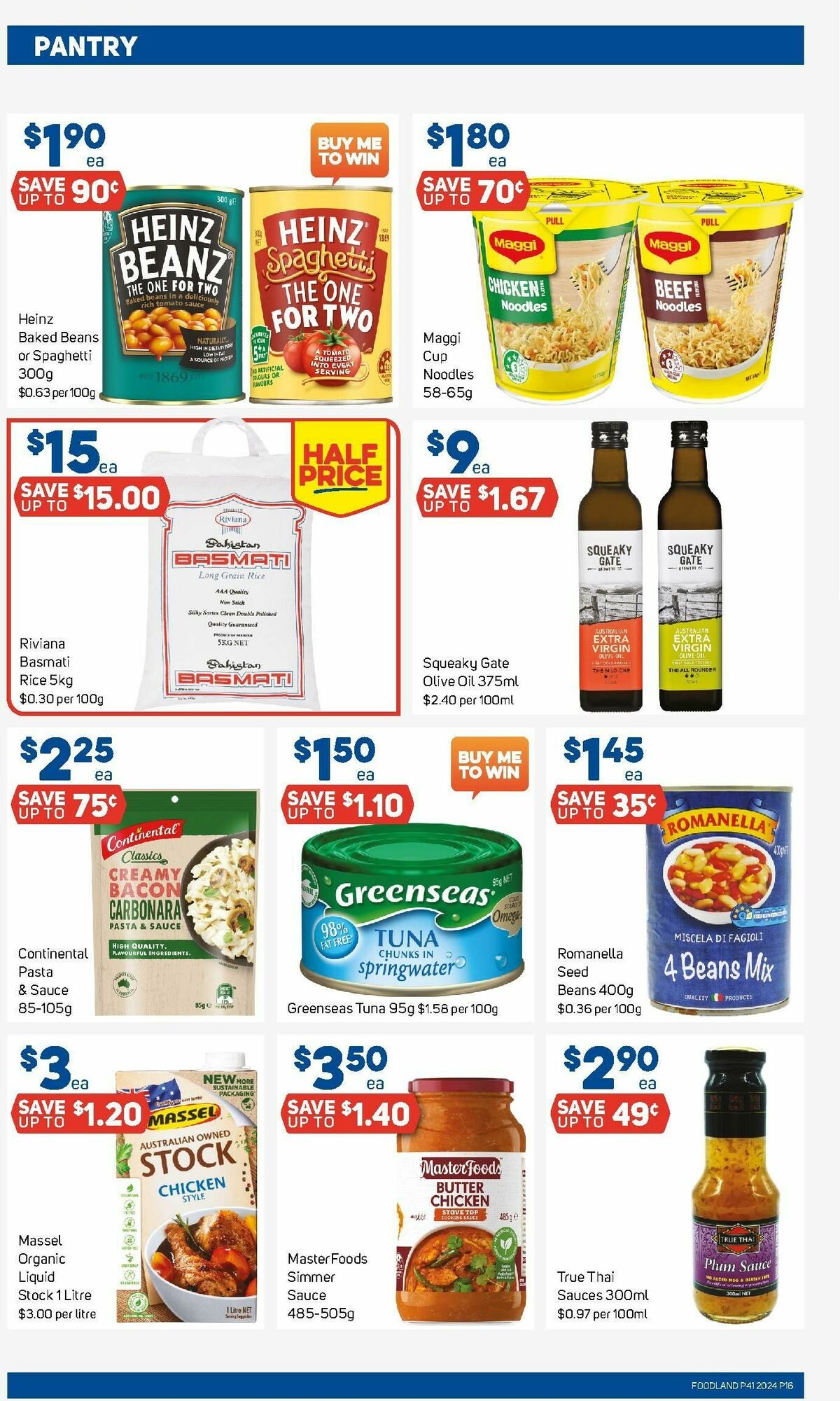 Foodland Catalogues from 9 October