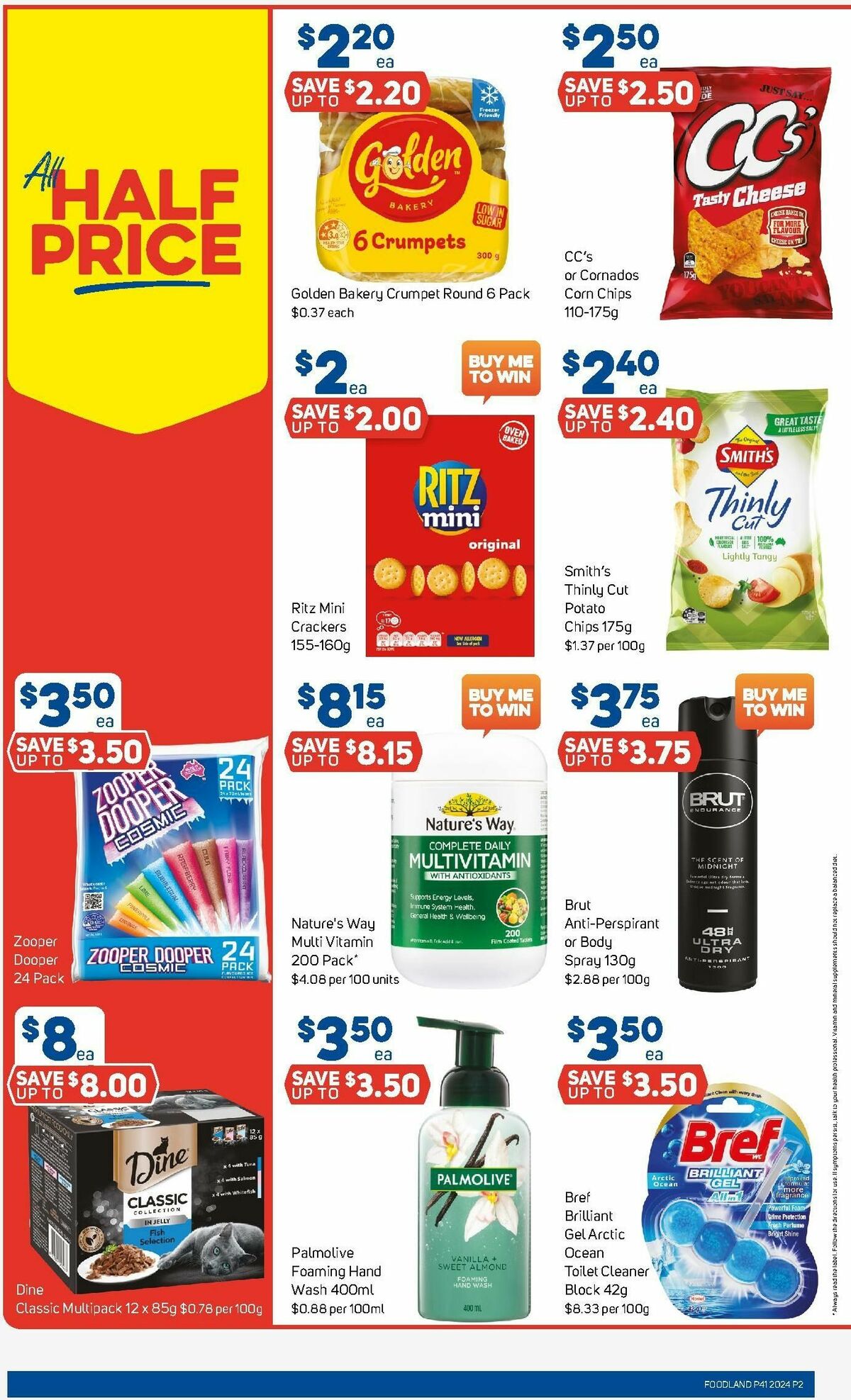 Foodland Catalogues from 9 October