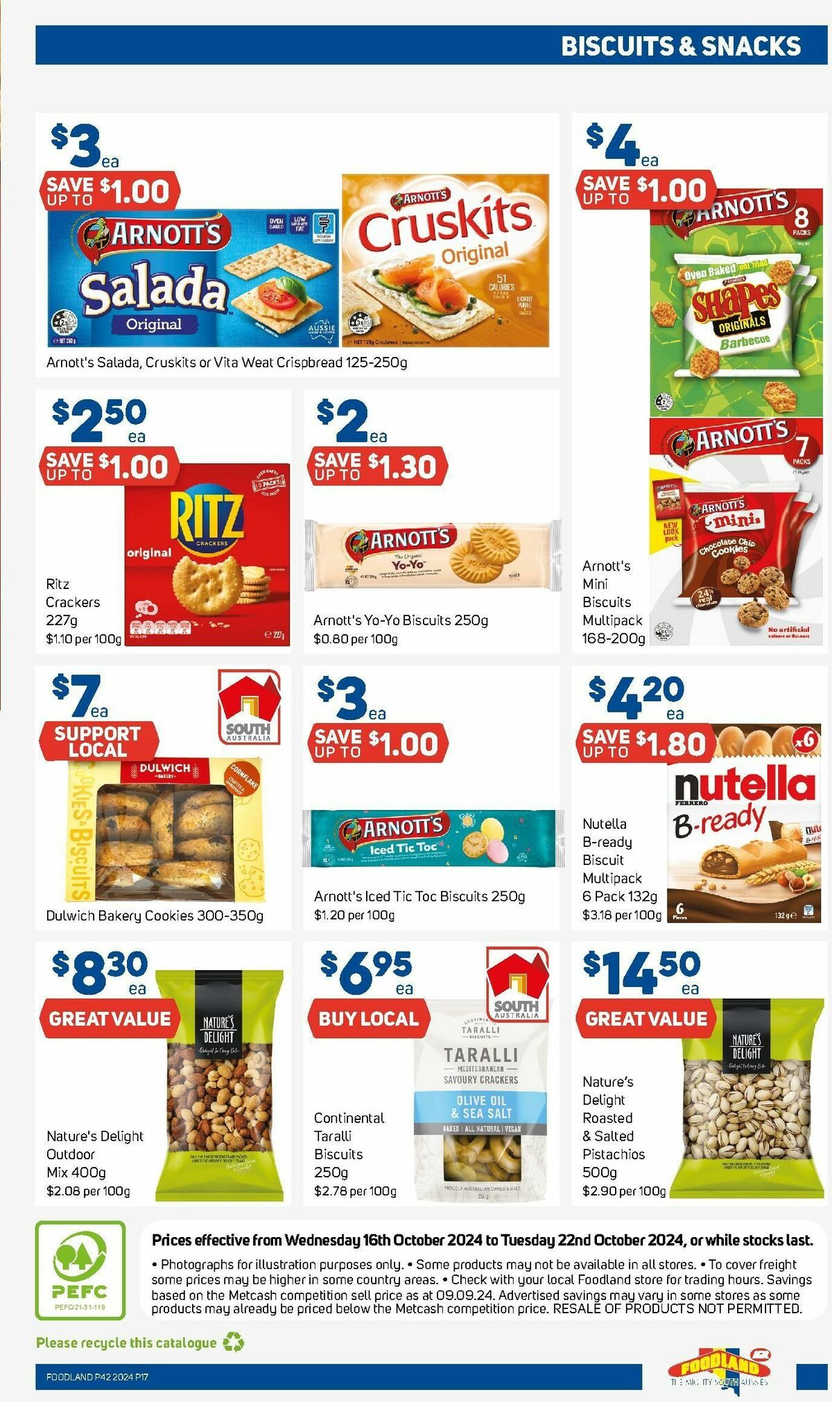 Foodland Catalogues from 16 October