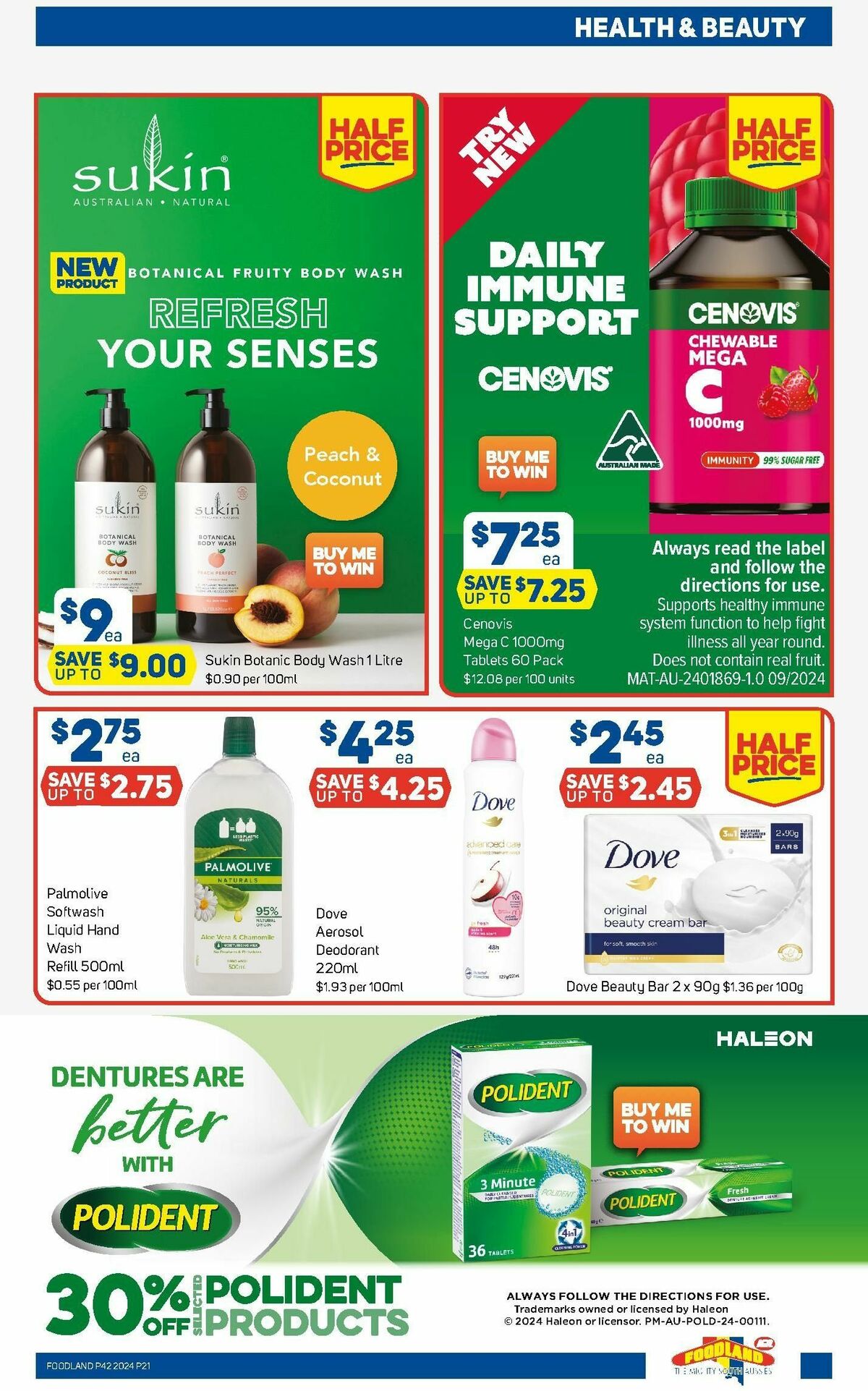 Foodland Catalogues from 16 October