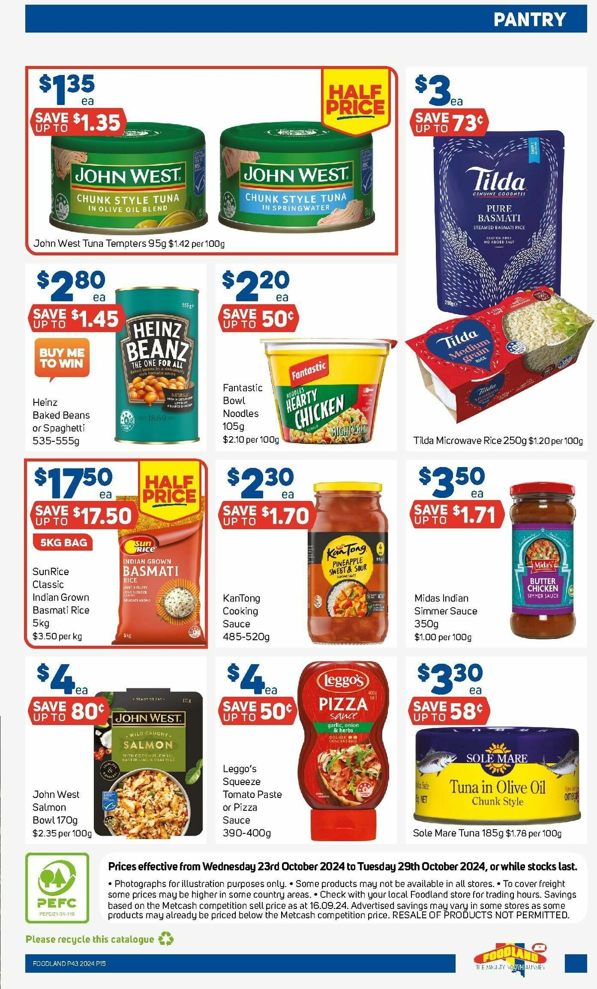 Foodland Catalogues from 23 October