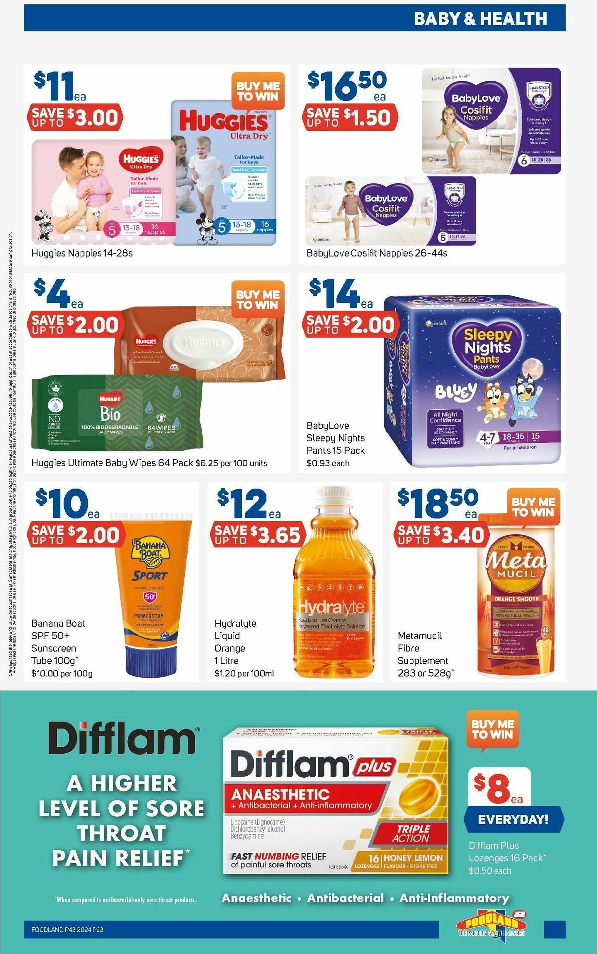 Foodland Catalogues from 23 October