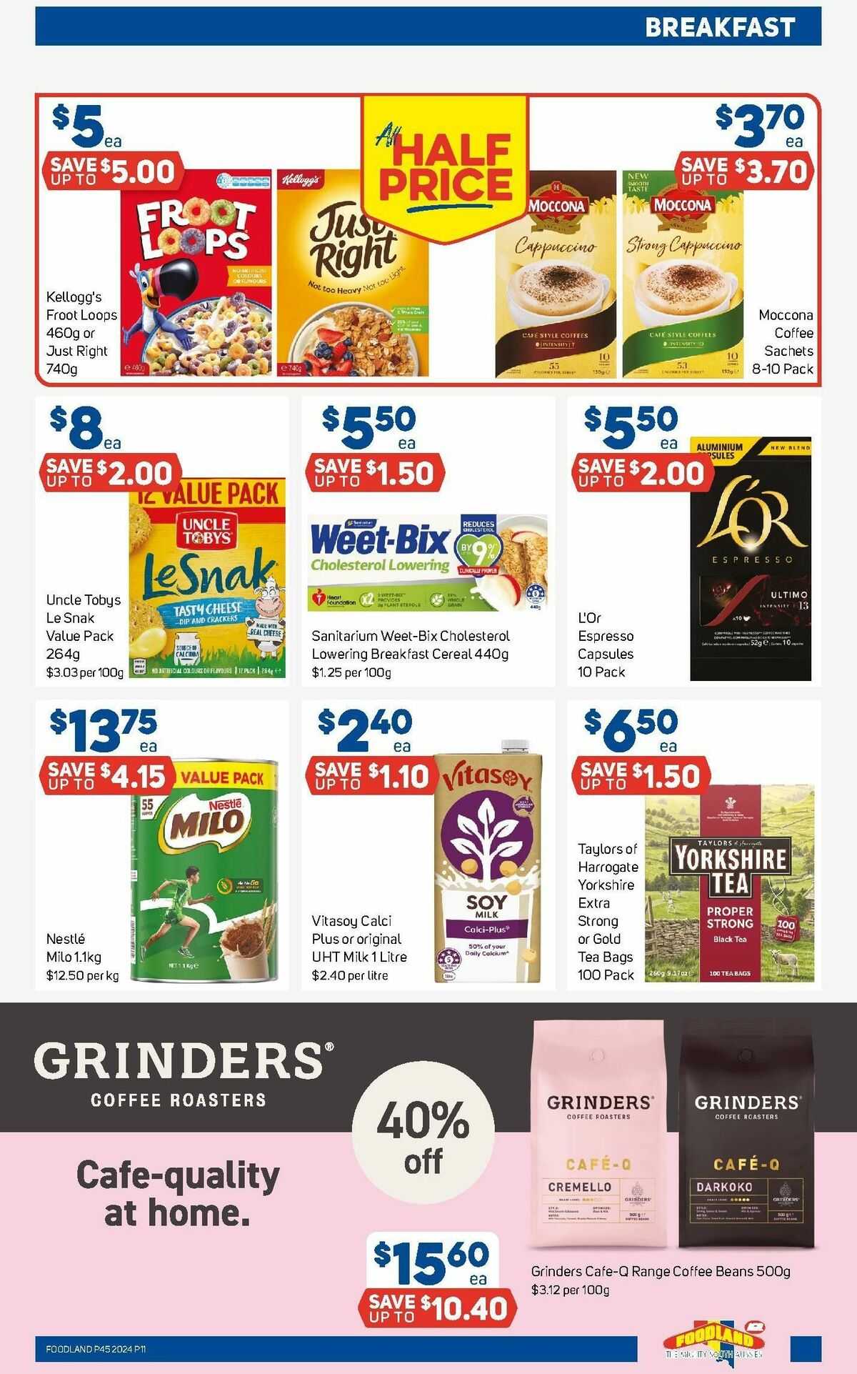 Foodland Catalogues from 6 November