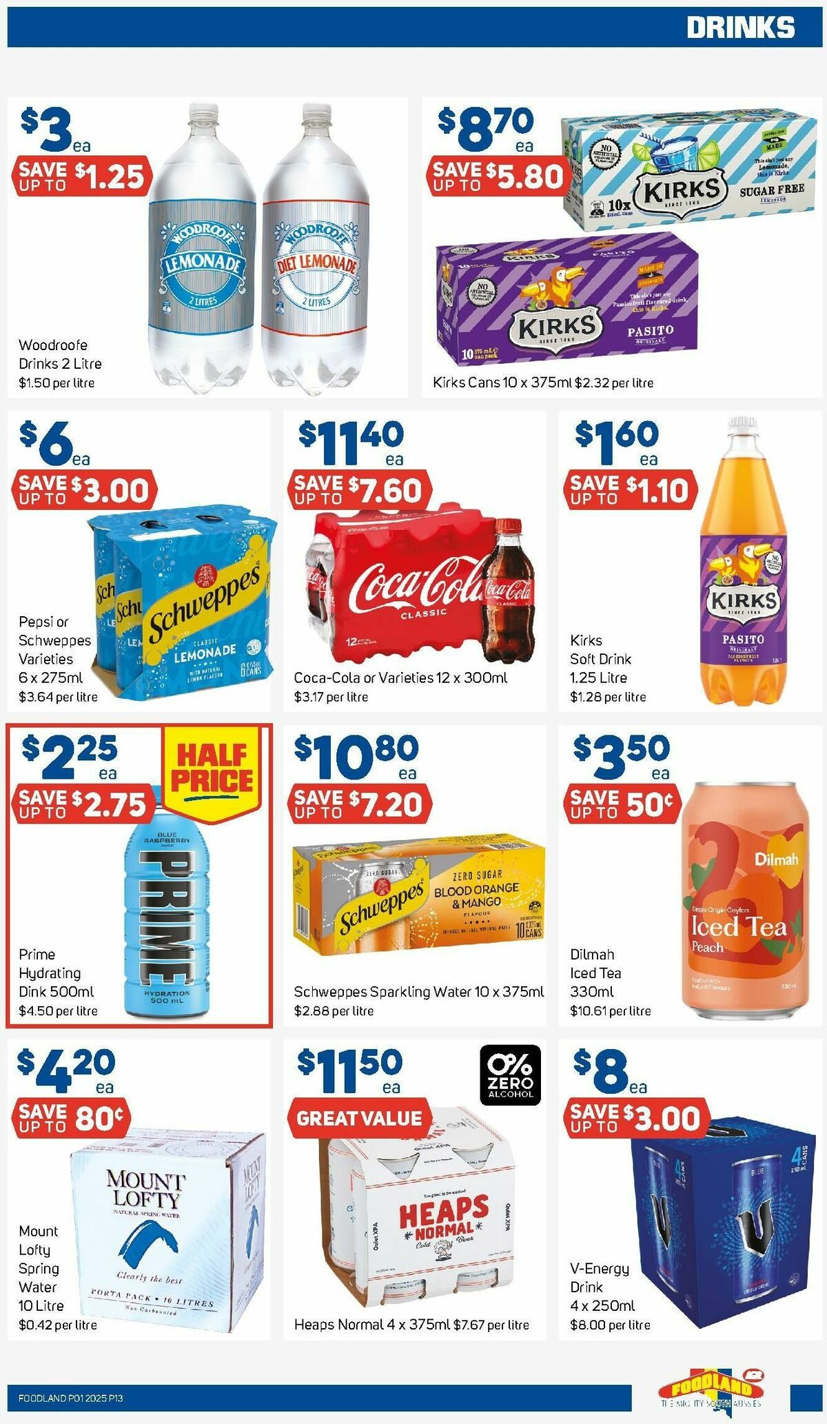 Foodland Catalogues from 1 January