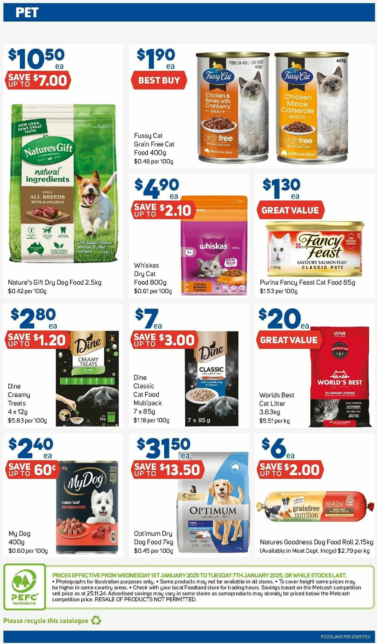 Foodland Catalogues from 1 January