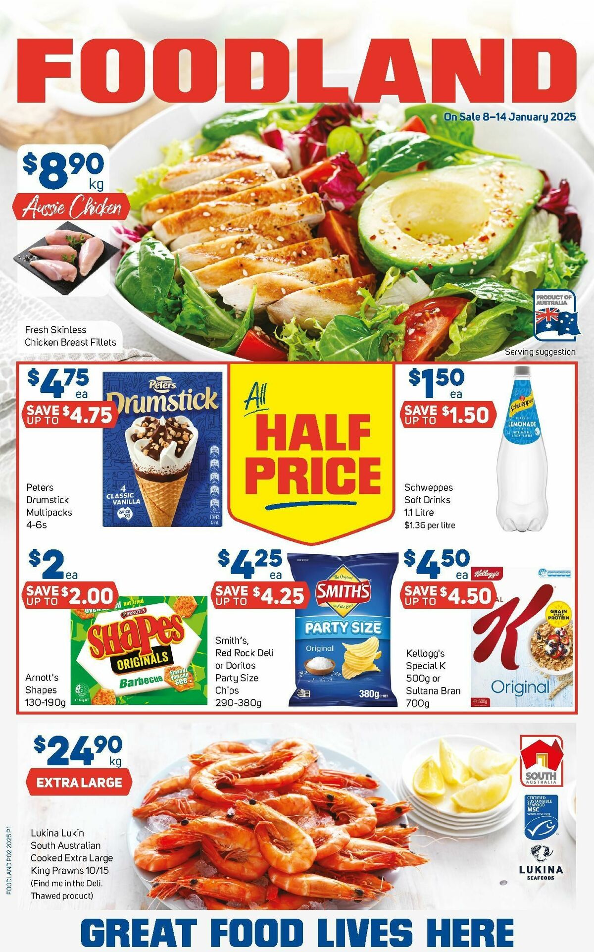 Foodland Catalogues from 8 January