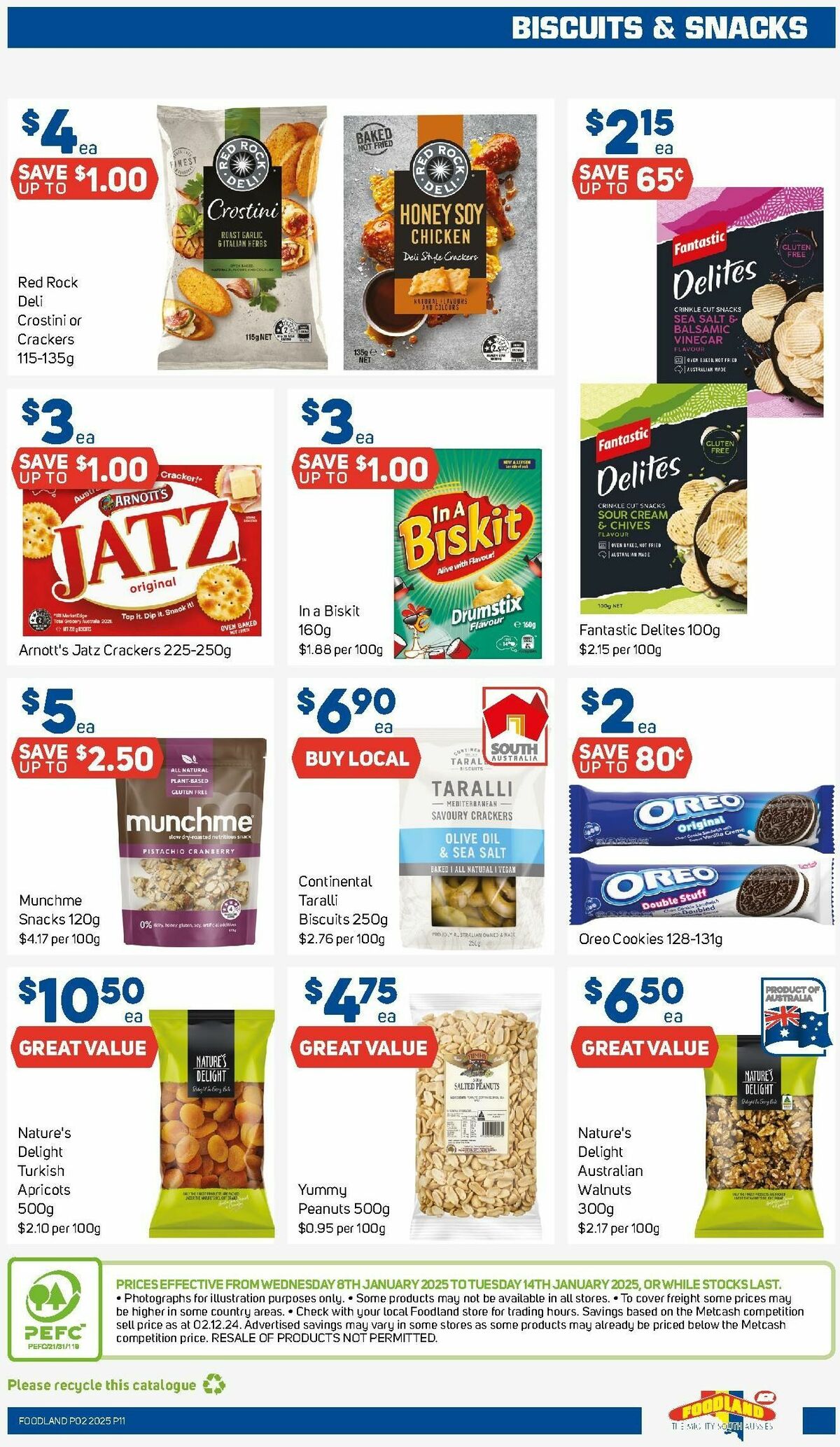 Foodland Catalogues from 8 January