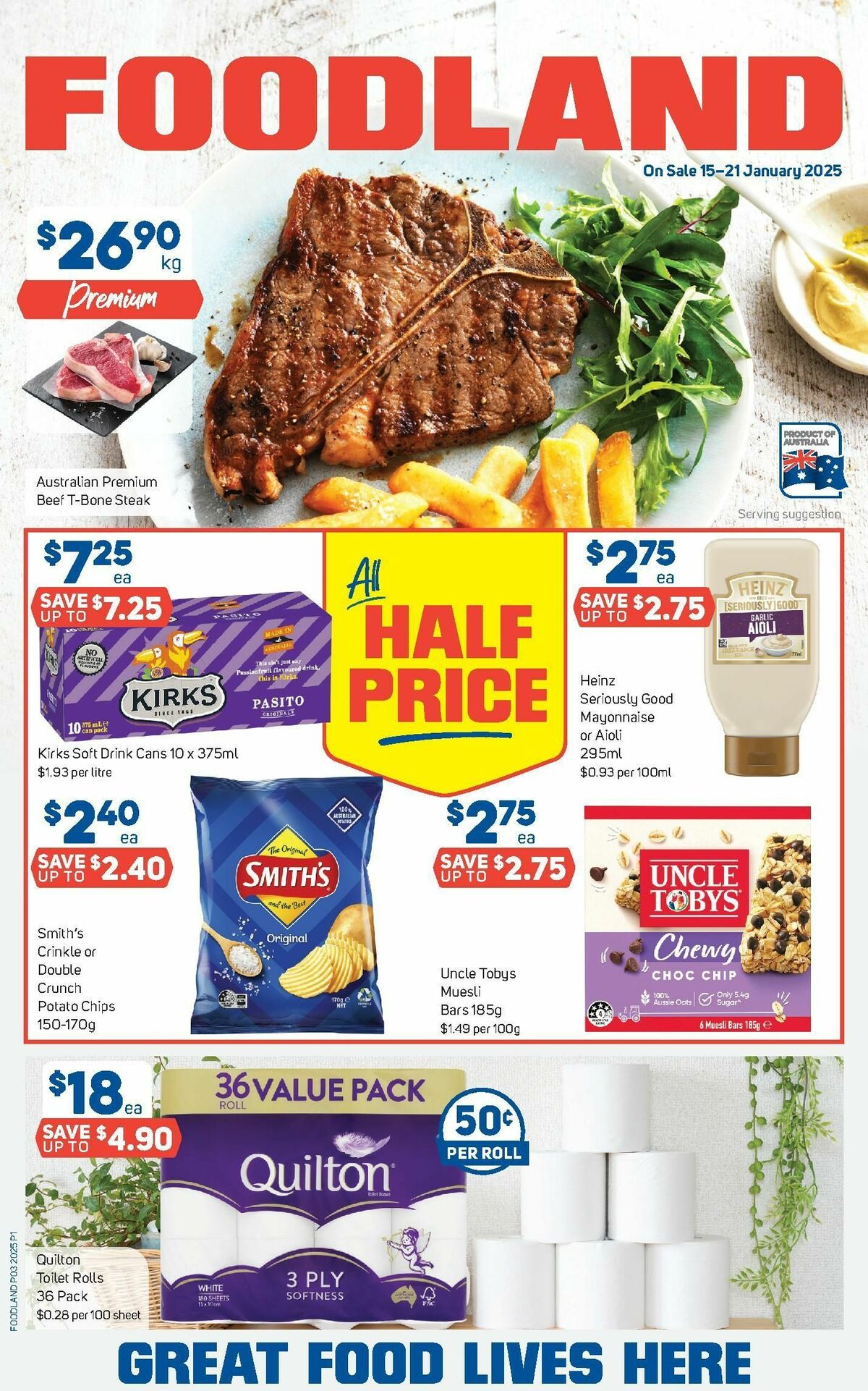 Foodland Catalogues from 15 January