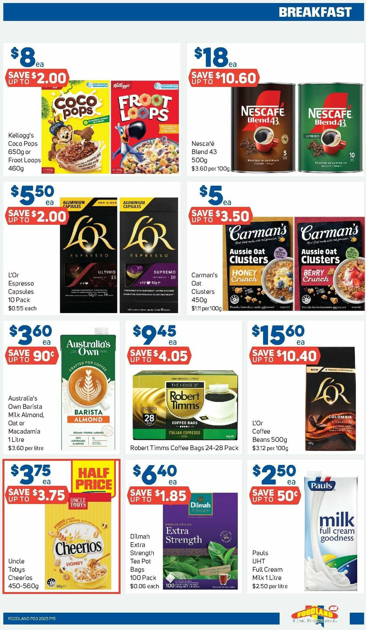 Foodland Catalogues from 15 January