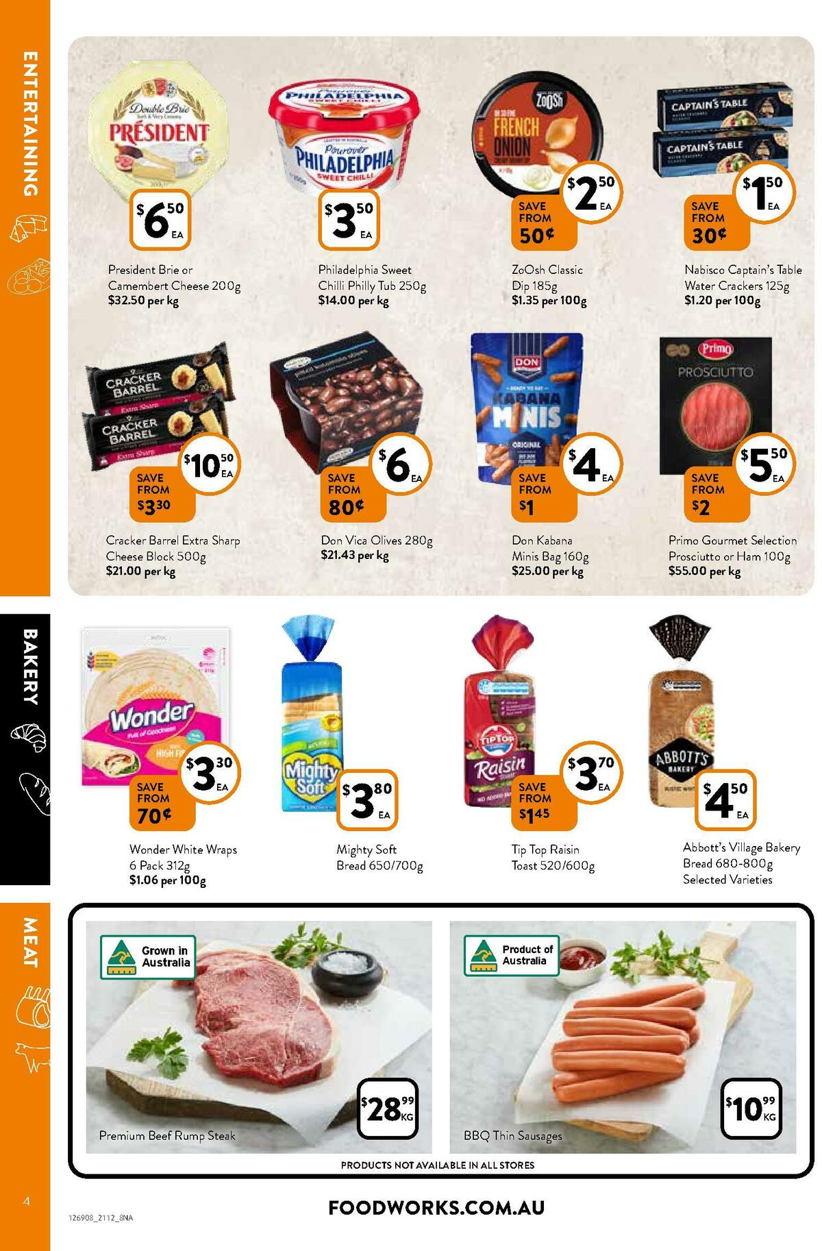 FoodWorks Catalogues from 21 December