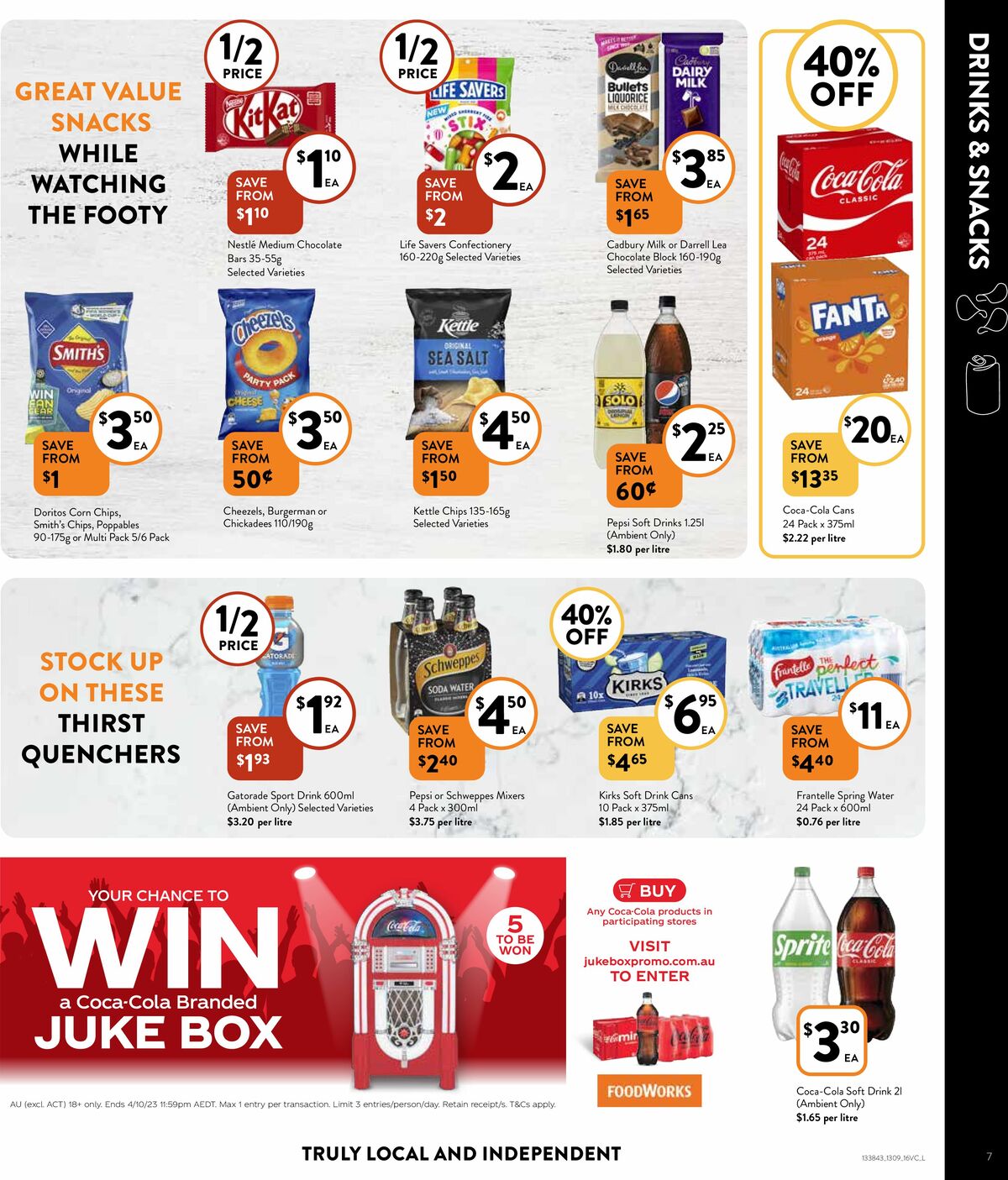 FoodWorks Supermarket Catalogues from 13 September