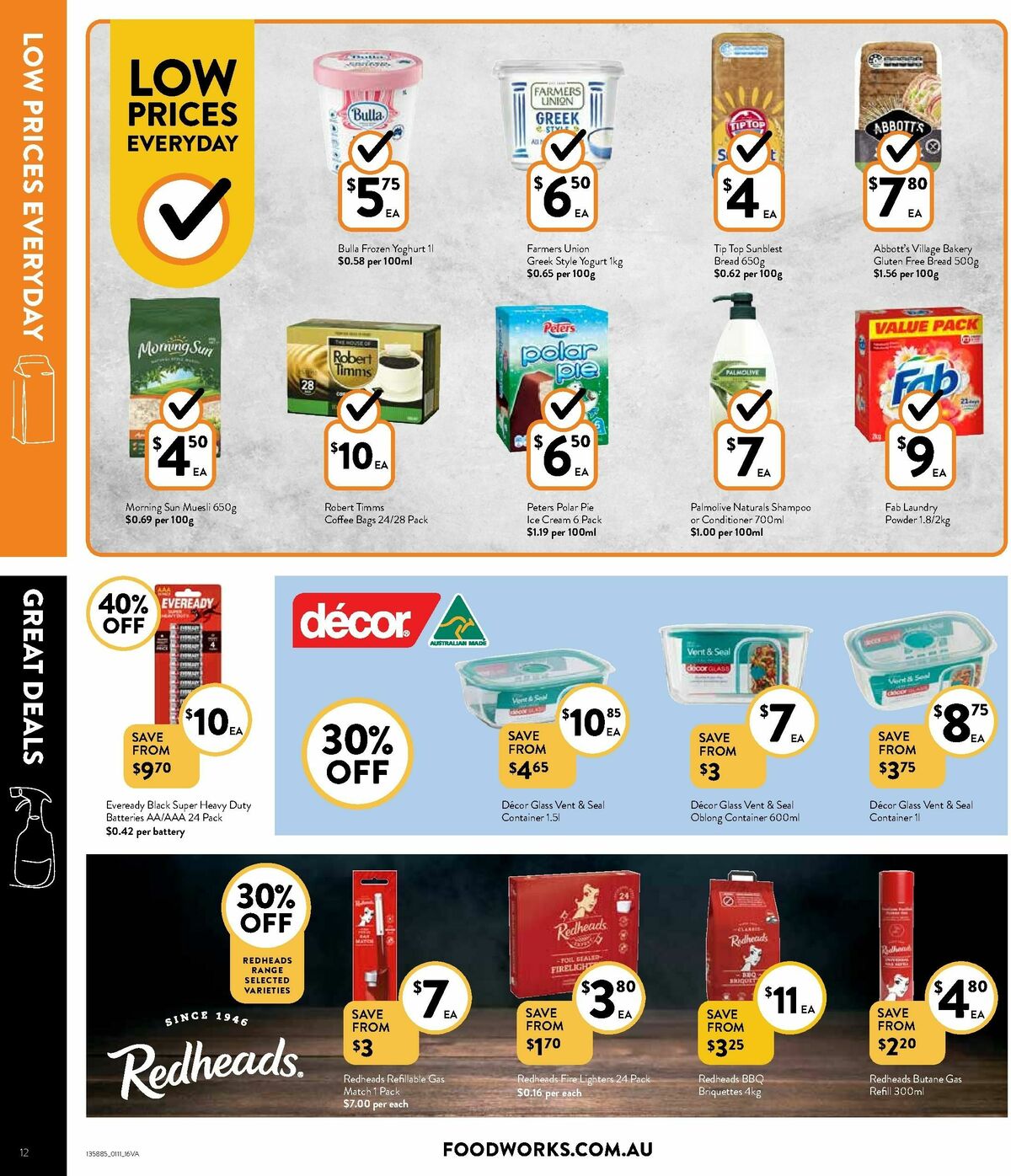 FoodWorks Supermarket Catalogues from 1 November