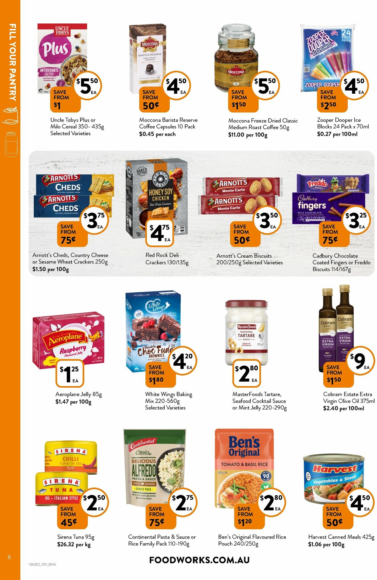 FoodWorks Catalogues from 15 November